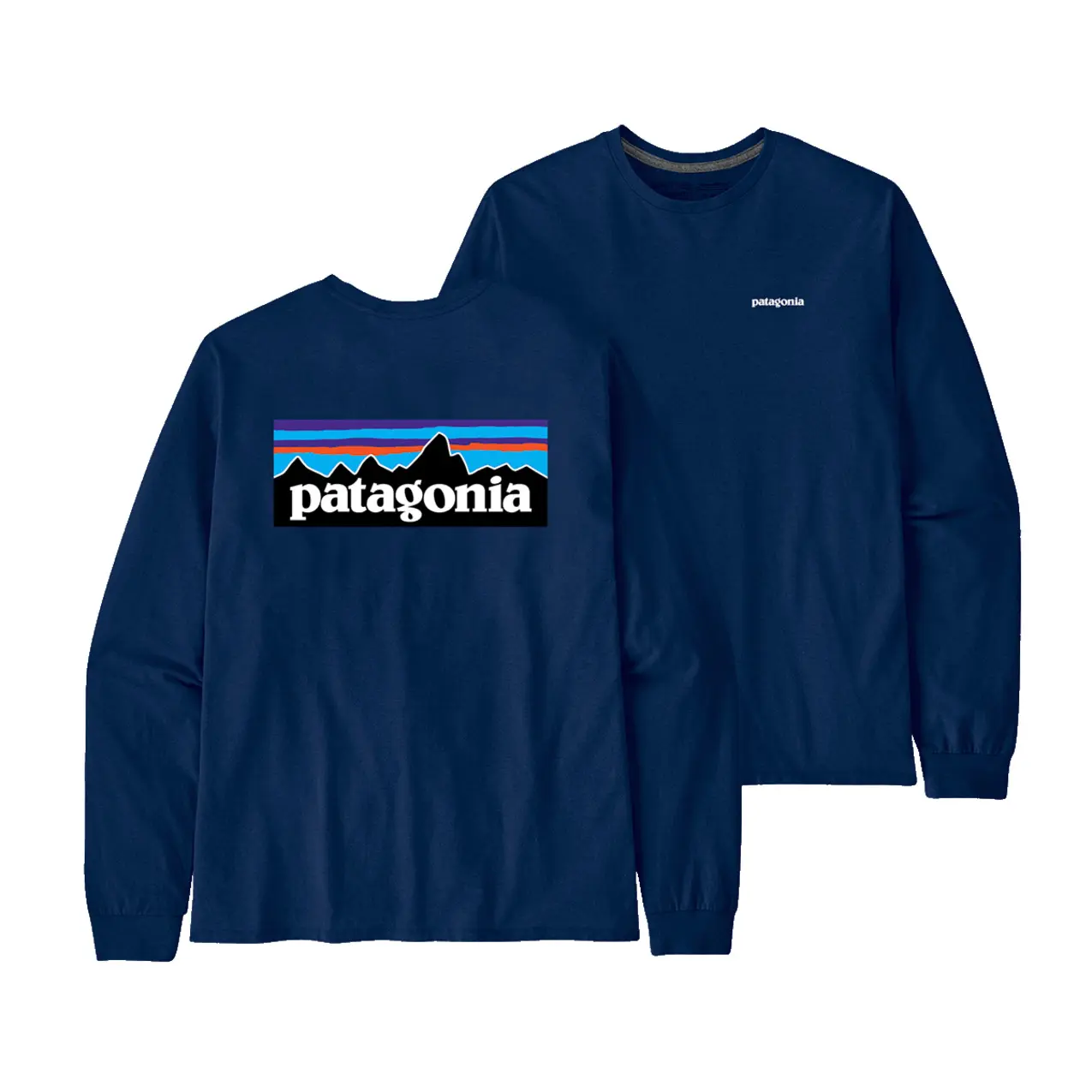Long Sleeve T-Shirt Patagonia P-6 Logo Responsibili