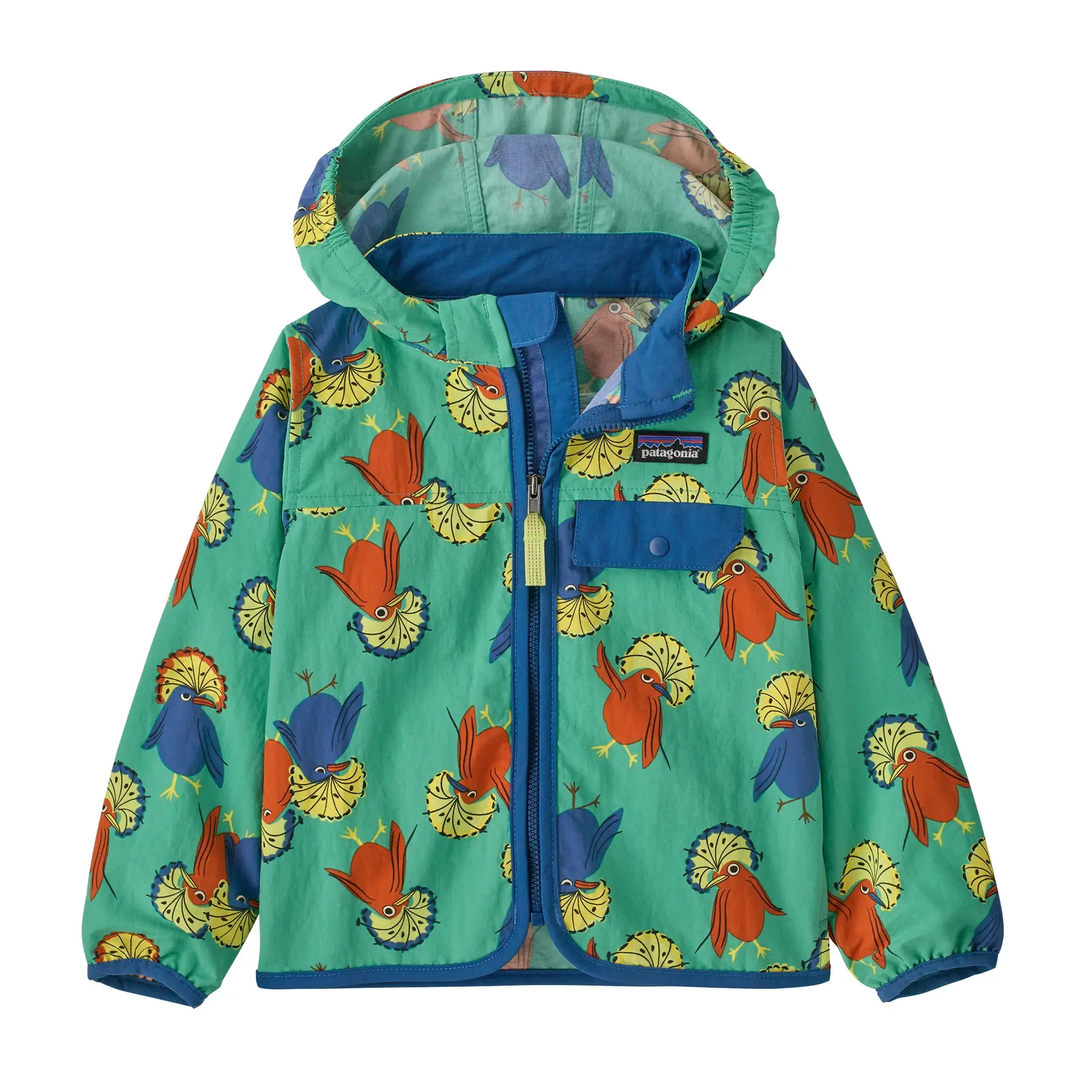 Patagonia Unisex Infant Bleu Baby Windbreaker Baggies