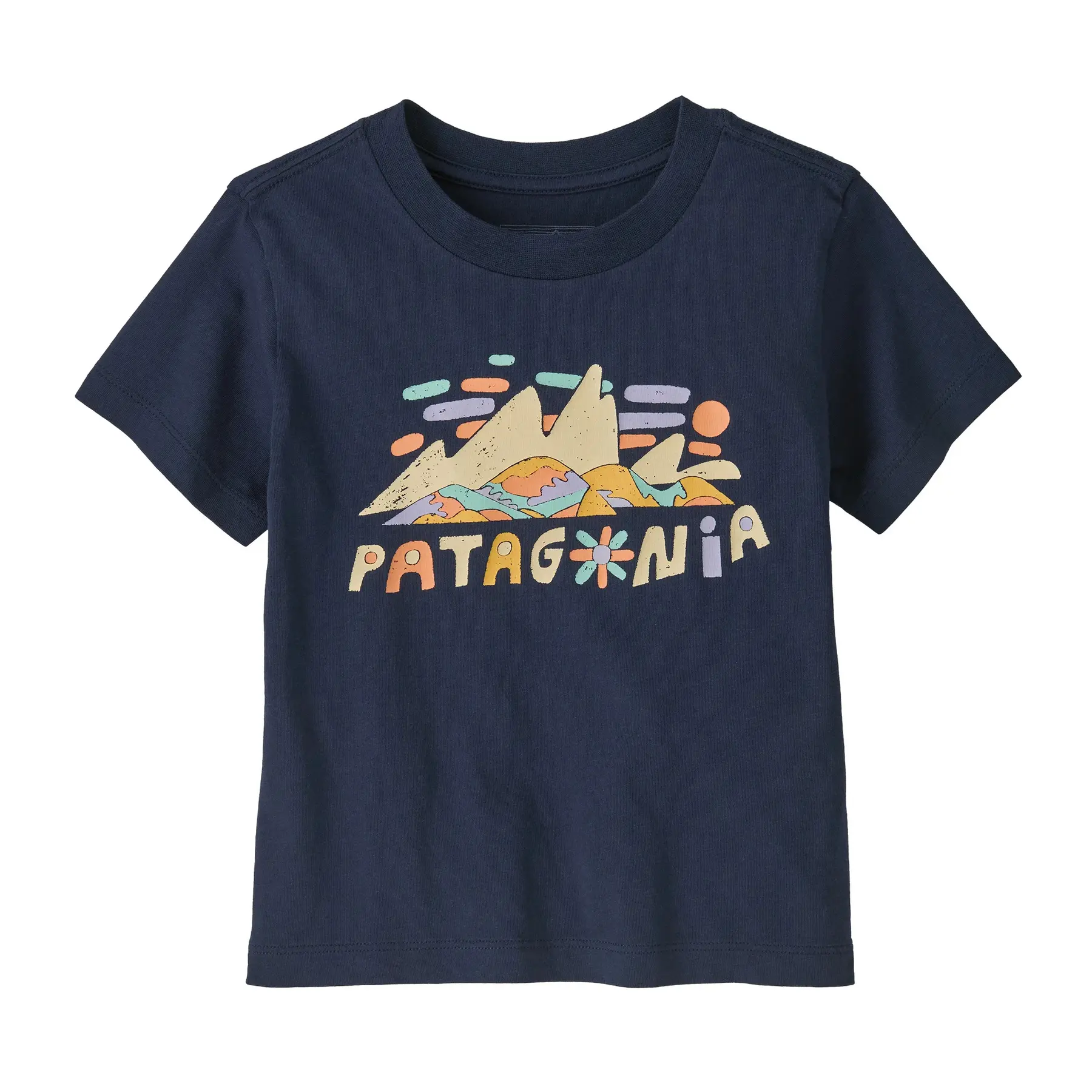 Patagonia Unisex Infant Bleu Baby T-Shirt Graphic