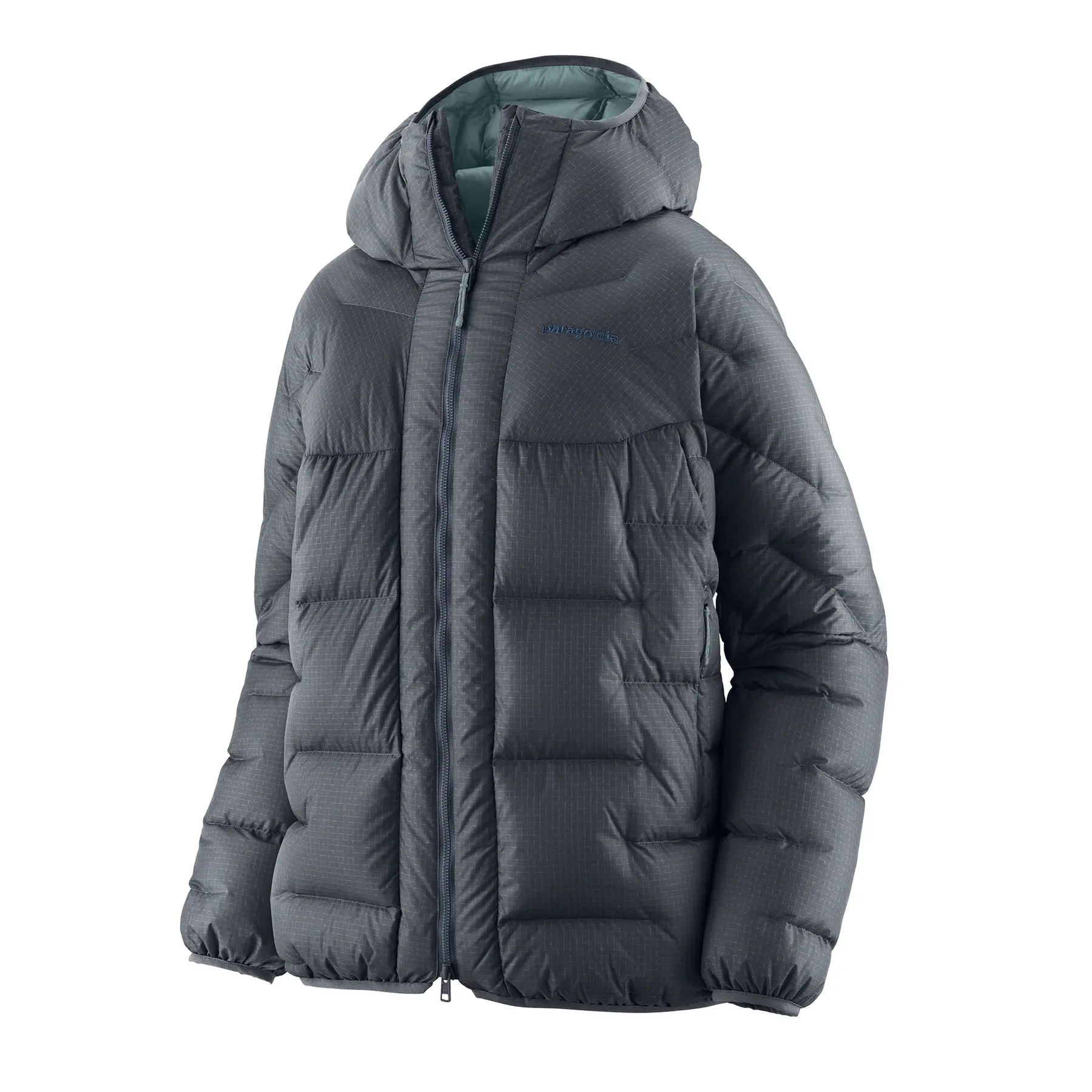 Damen Doppelt-Jacke mit Kapuze aus langlebiger Daune Patagonia