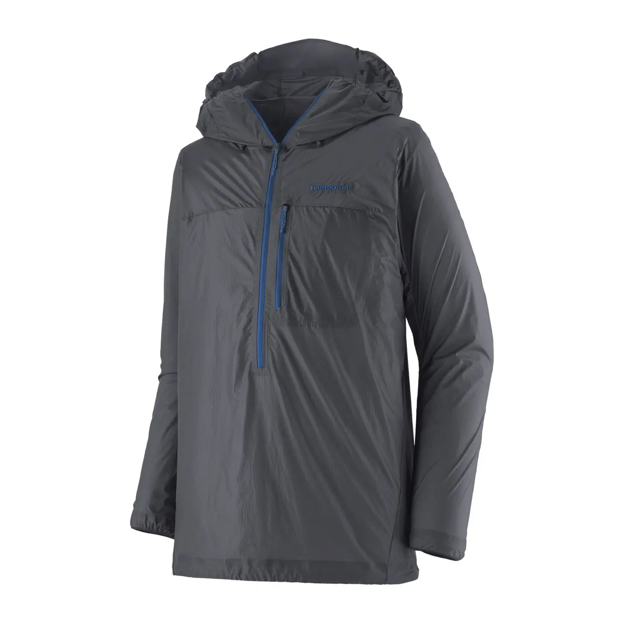 Hooded waterproof jacket Patagonia Houdini Rock