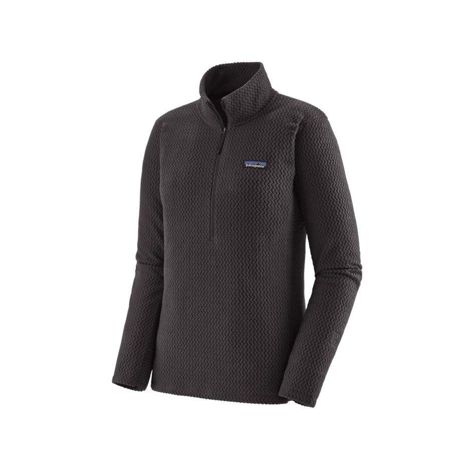 0194187692124 - Ws R1 Air Zip Neck Damen (Schwarz L) Skitourenbekleidung