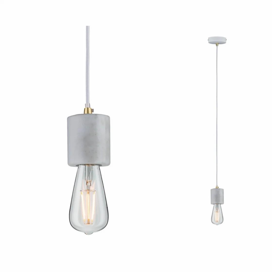 4000870797501 - Nordin 79750 Pendelleuchte LED E27 00000000000000 W Weiß Marmor Gold (matt)