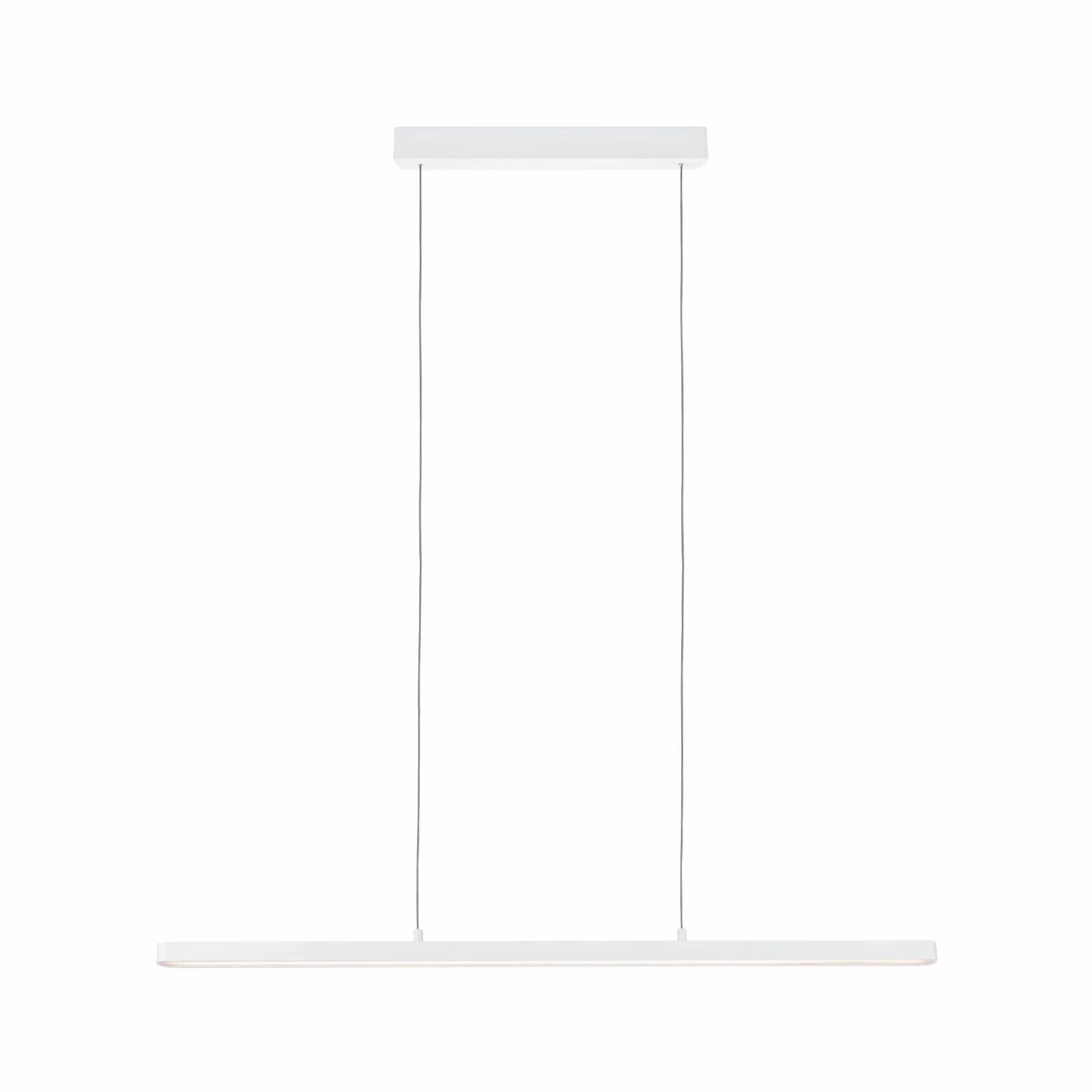 4000870799017 - 79901 led Pendelleuchte Lento 2700K 1800lm 42W weiß höhenverstellbar - Paulmann