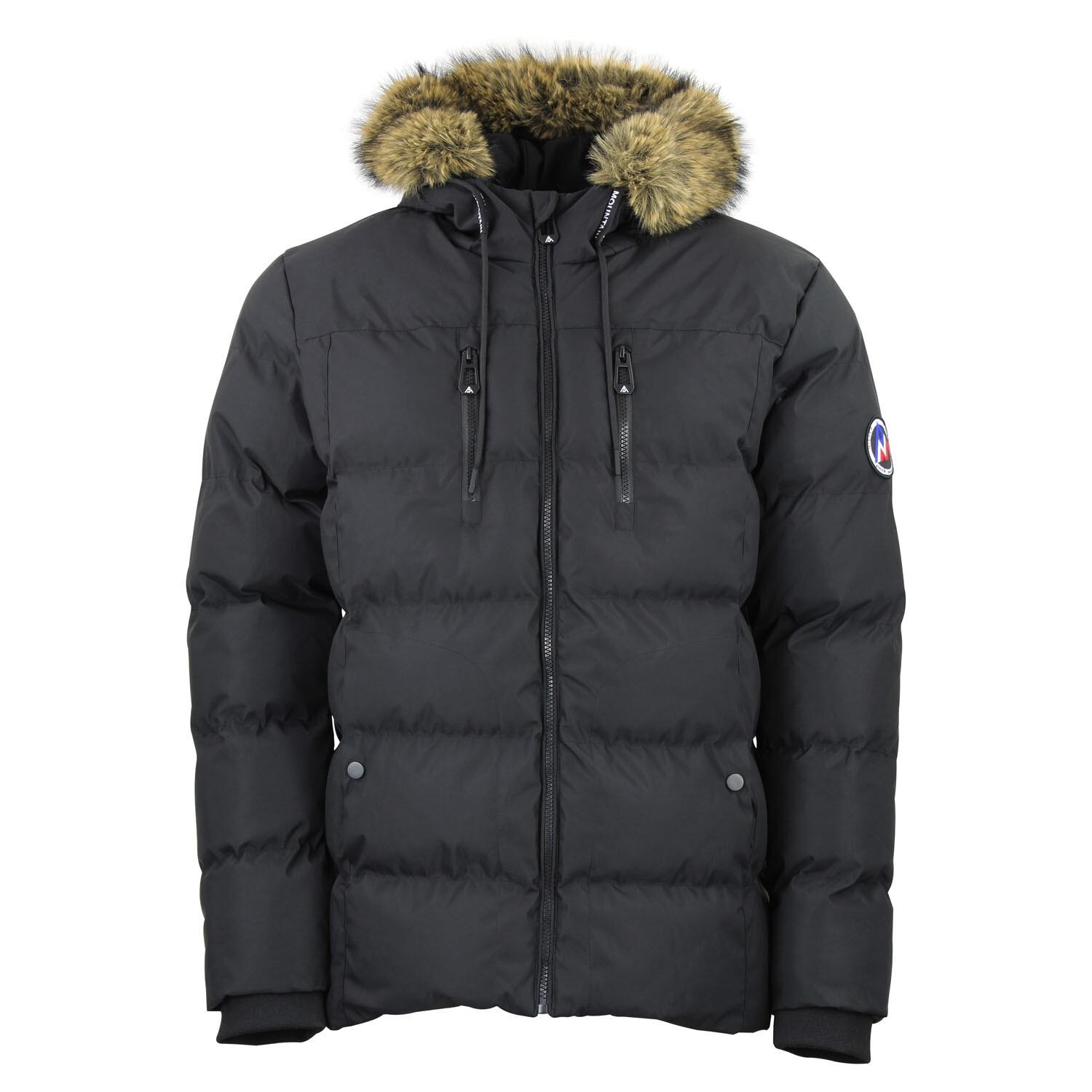 3430890083888 - Damen Steppjacke mit Fellkapuze Peak Mountain 3430890083888 - Damen Steppjacke mit Fellkapuze Peak Mountain