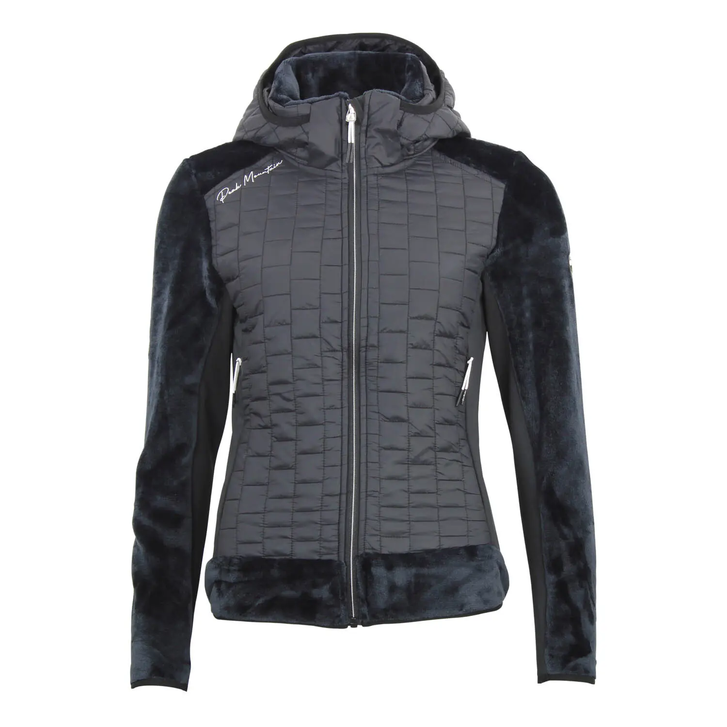 Fleecejacke mit gesteppten Einsätzen für Damen Peak Mountain Arlow