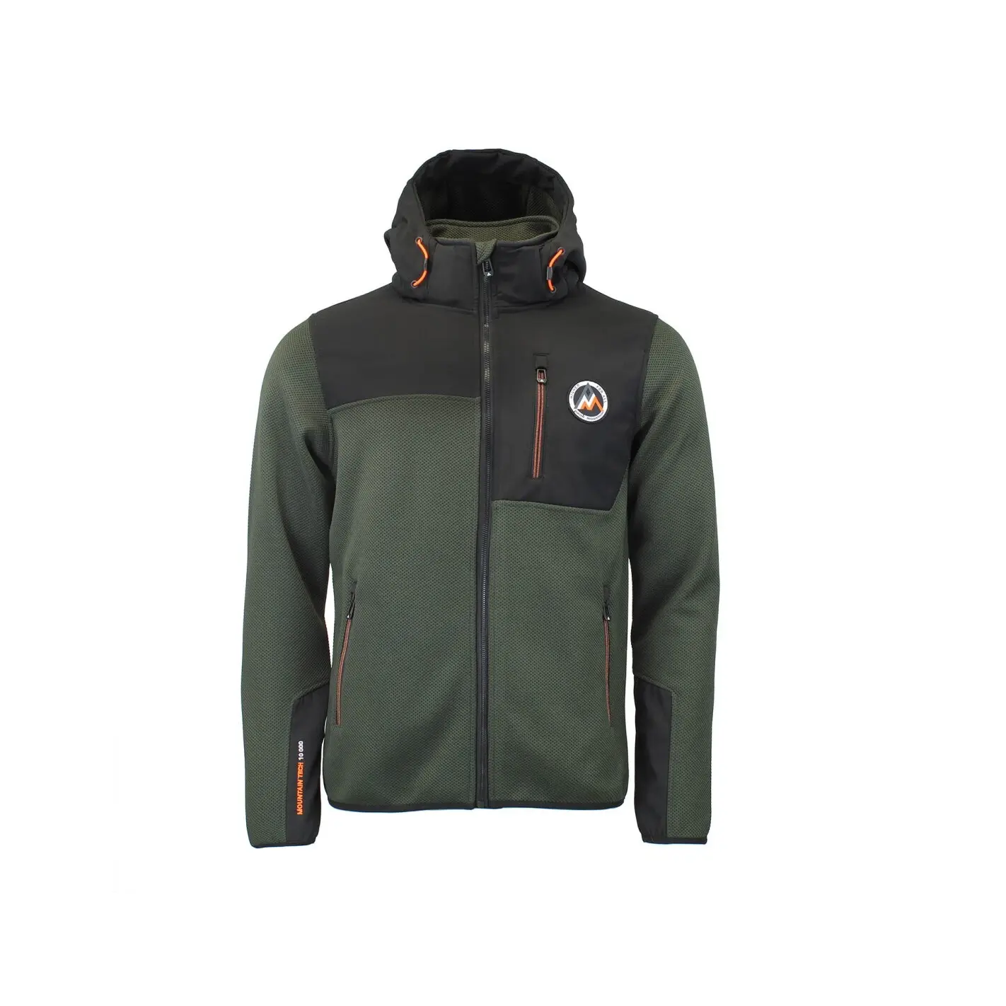 Abnehmbare Kapuzenjacke mit Softshell-Einsätzen Peak Mountain Carhood