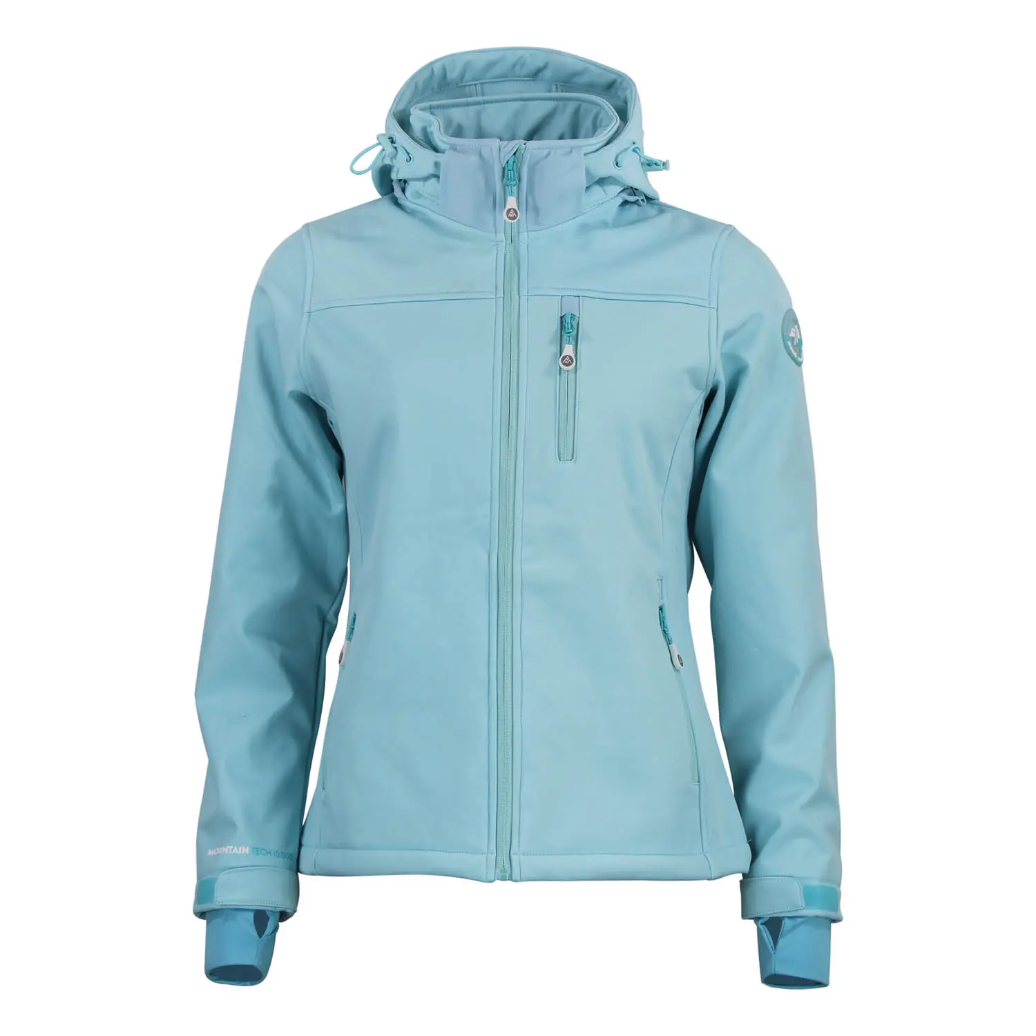 Damen Softshell-Hoodie Peak Mountain Aclaude