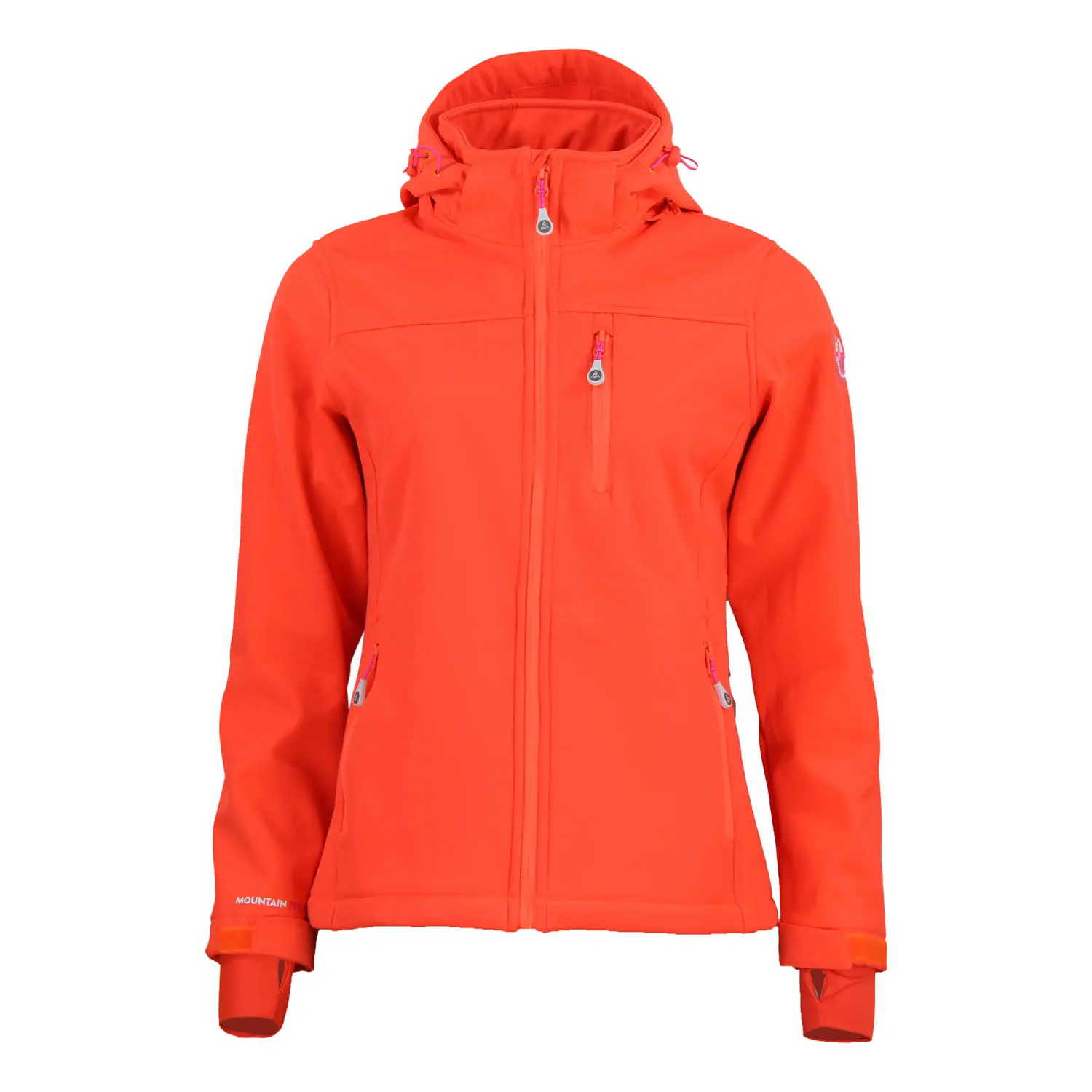 Damen Softshell-Hoodie Peak Mountain Aclaude
