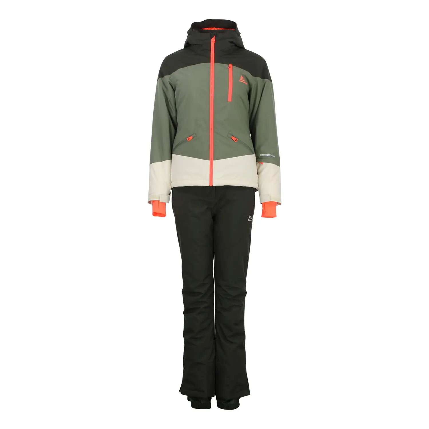 Skijacke und Skihose für Damen Peak Mountain Acorse