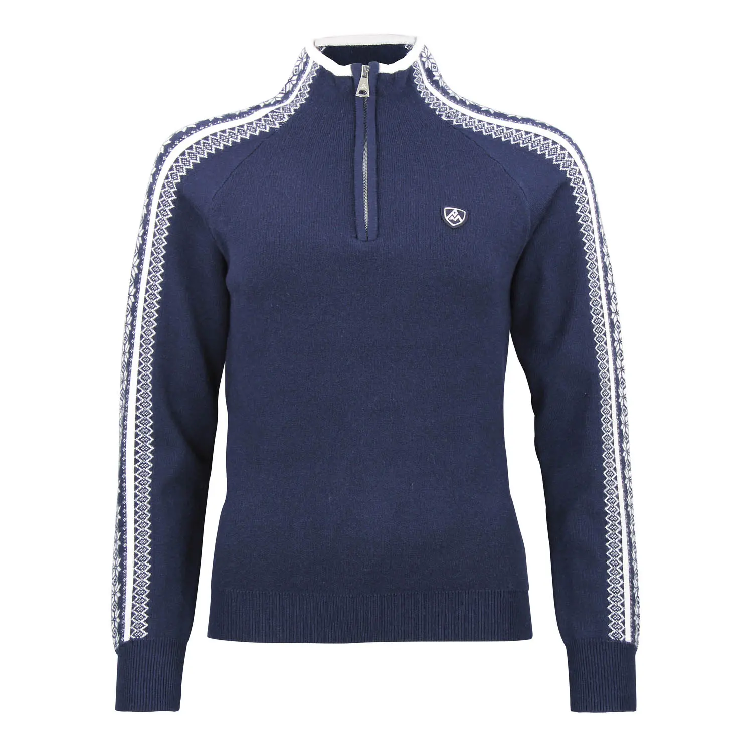 Damen Rollkragenpullover 1/2 Zip Peak Mountain Adomino
