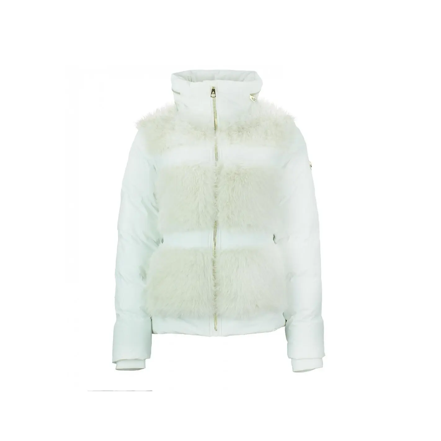 3430890077610 - Pelzjacke mit integrierter Kapuze Damen Peak Mountain