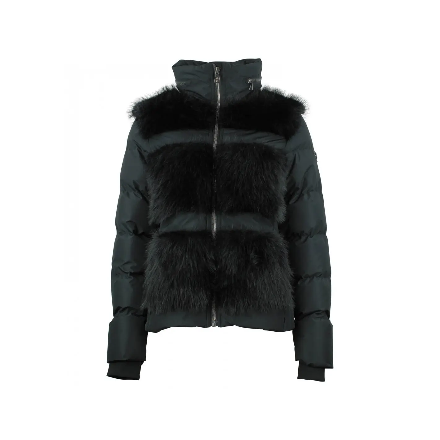 3430890077566 - Pelzjacke mit integrierter Kapuze Damen Peak Mountain