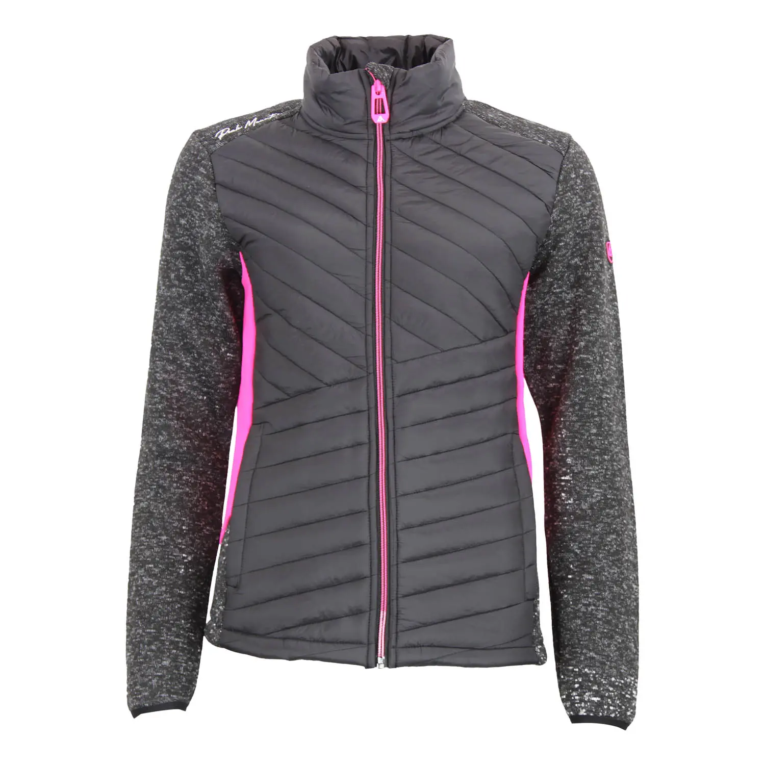Fleecejacke mit gesteppten Einsätzen für Damen Peak Mountain Apony