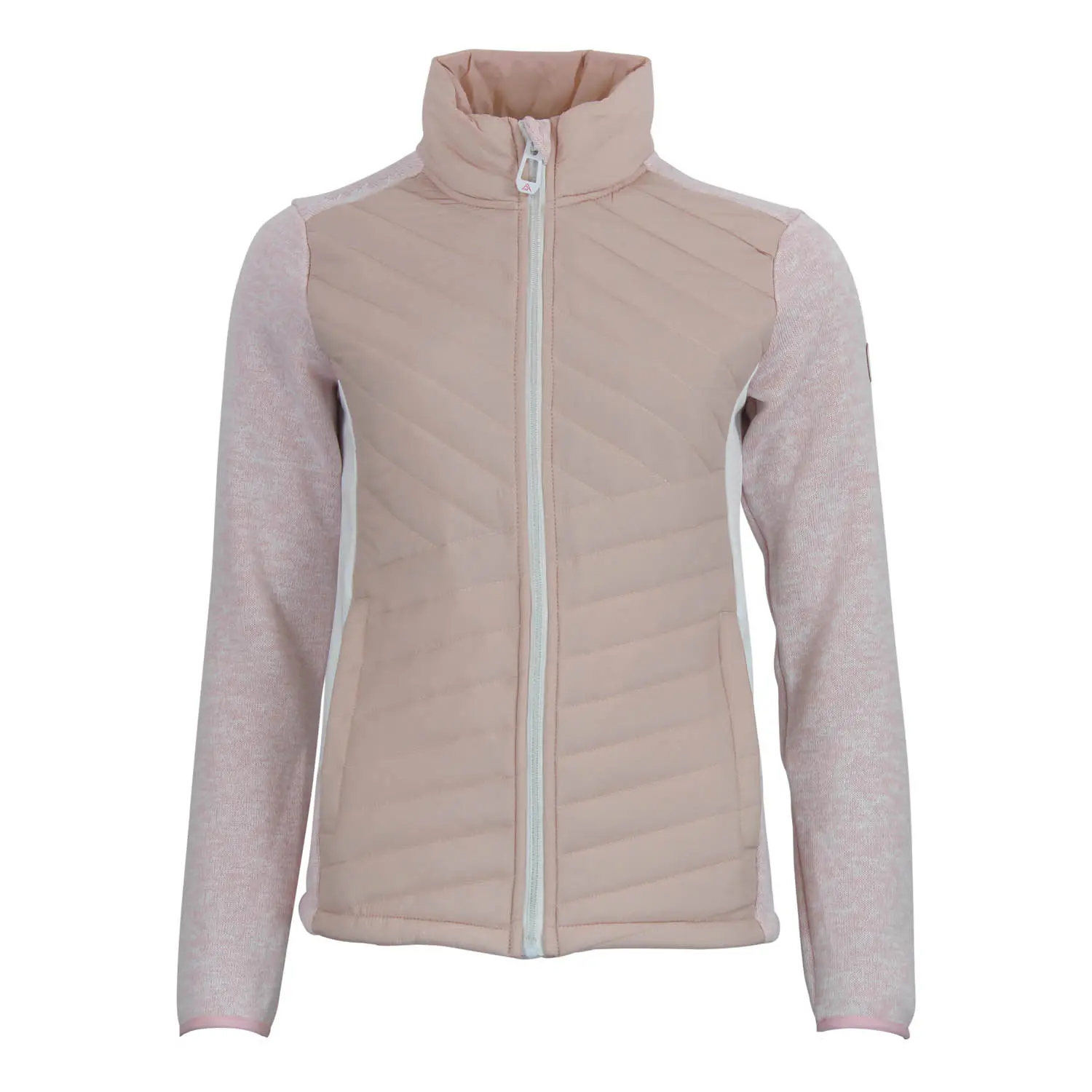 Fleecejacke mit gesteppten Einsätzen für Damen Peak Mountain Apony