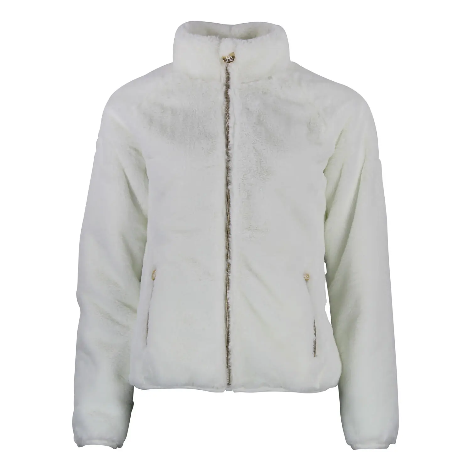 Fleecejacke mit Kunstfell für Frauen Peak Mountain Arendel