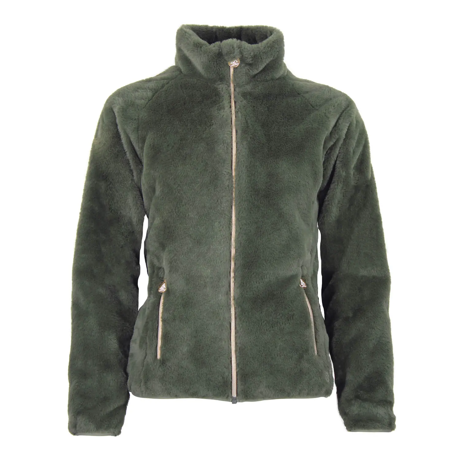 Fleecejacke mit Kunstfell für Frauen Peak Mountain Arendel
