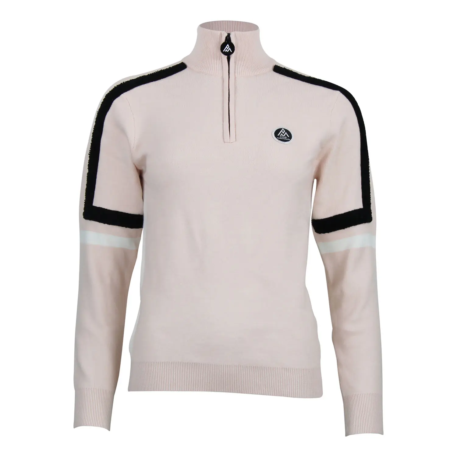 Damen Rollkragenpullover 1/2 Zip Peak Mountain Asta