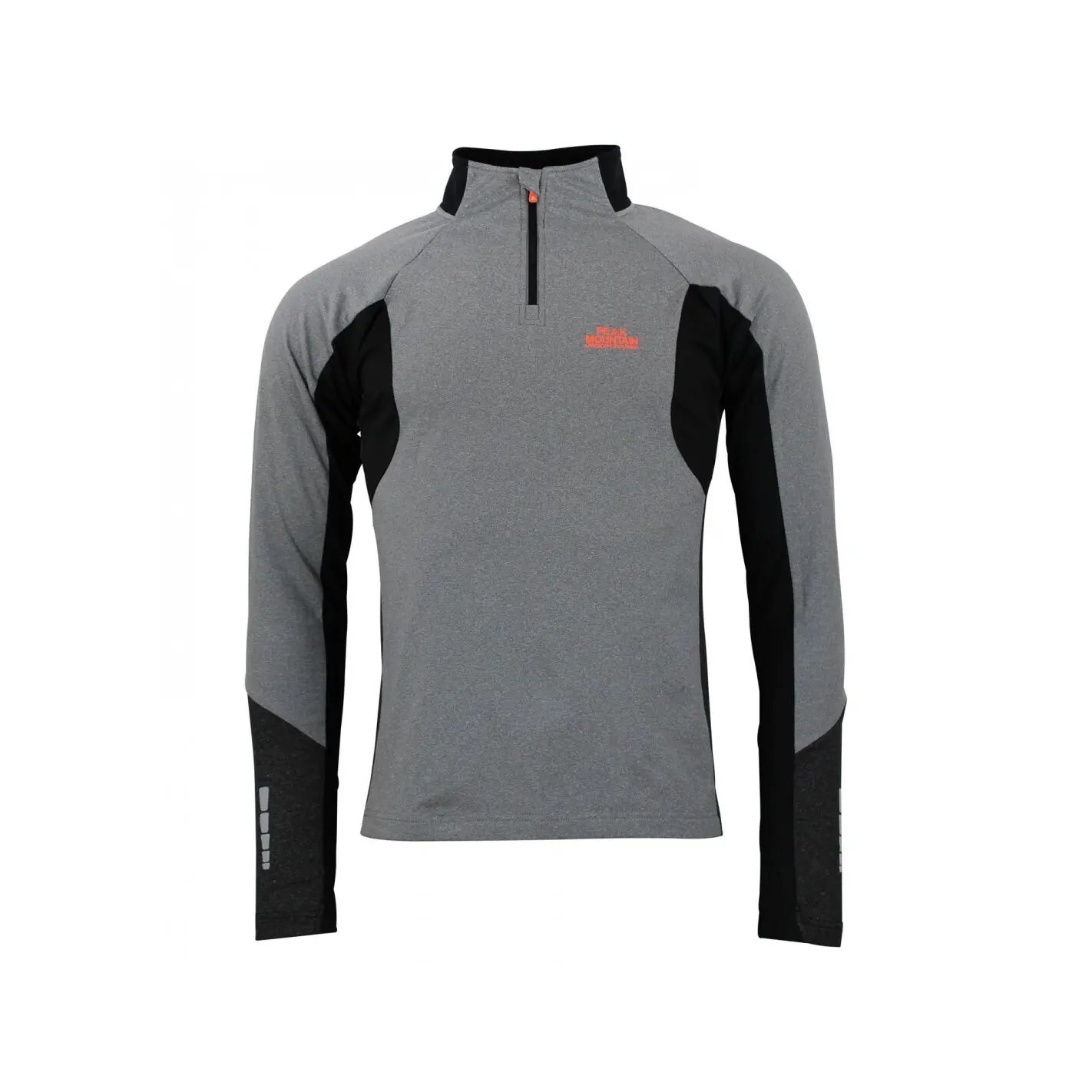 T-Shirt 1. Haut mit Reißverschluss Peak Mountain