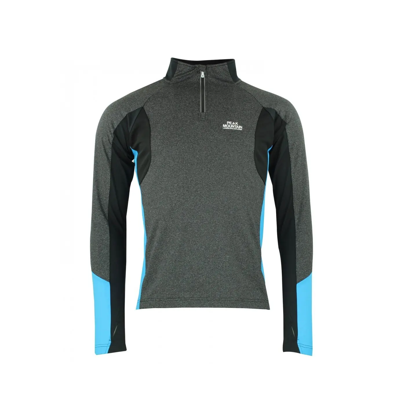 T-Shirt 1. Haut mit Reißverschluss Peak Mountain