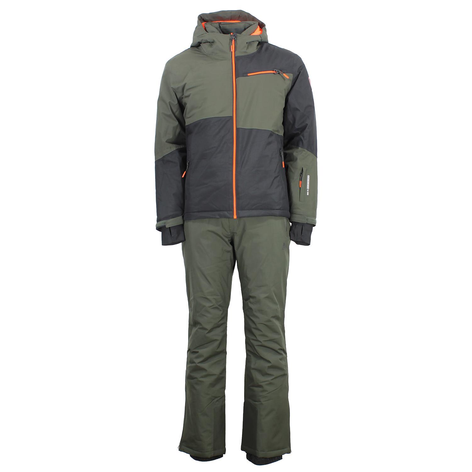 Completo giacca e pantaloni da sci Peak Mountain Cardio