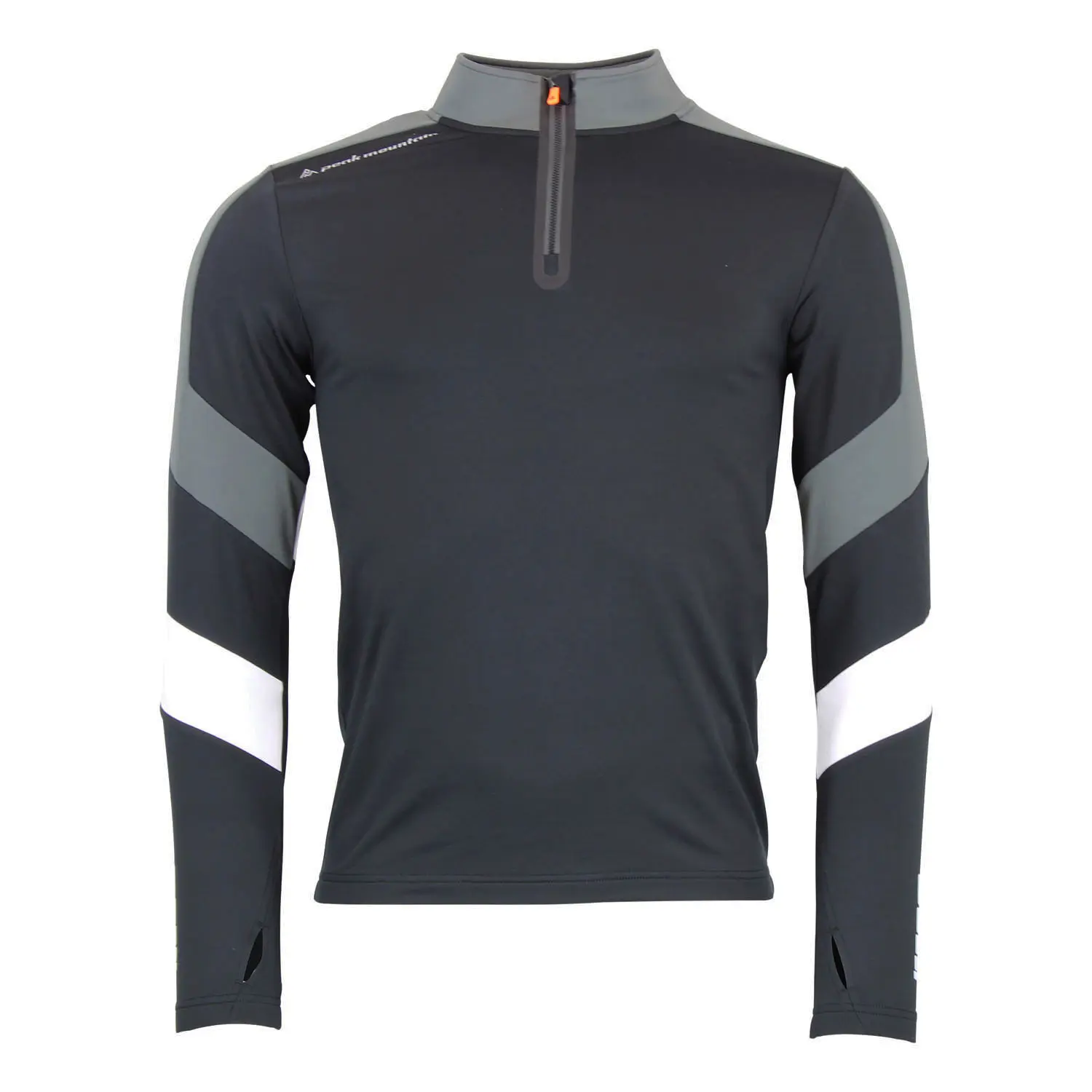 Long-sleeved zip-up undershirt Peak Mountain Caspiro