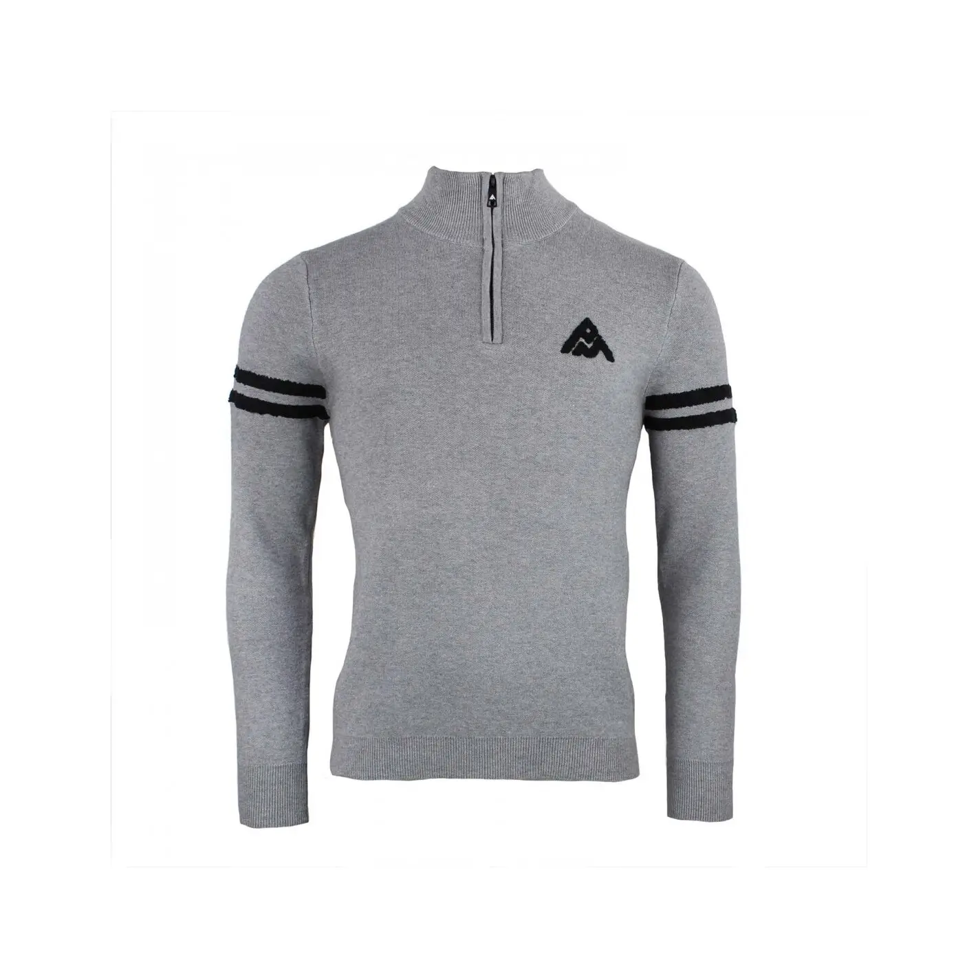 Rollkragenpullover mit halbem Reißverschluss Peak Mountain