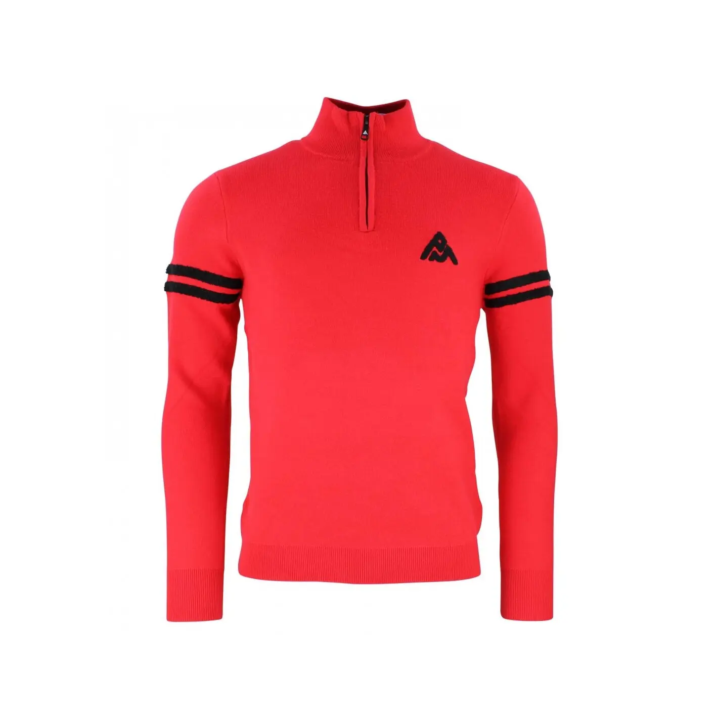 Rollkragenpullover mit halbem Reißverschluss Peak Mountain