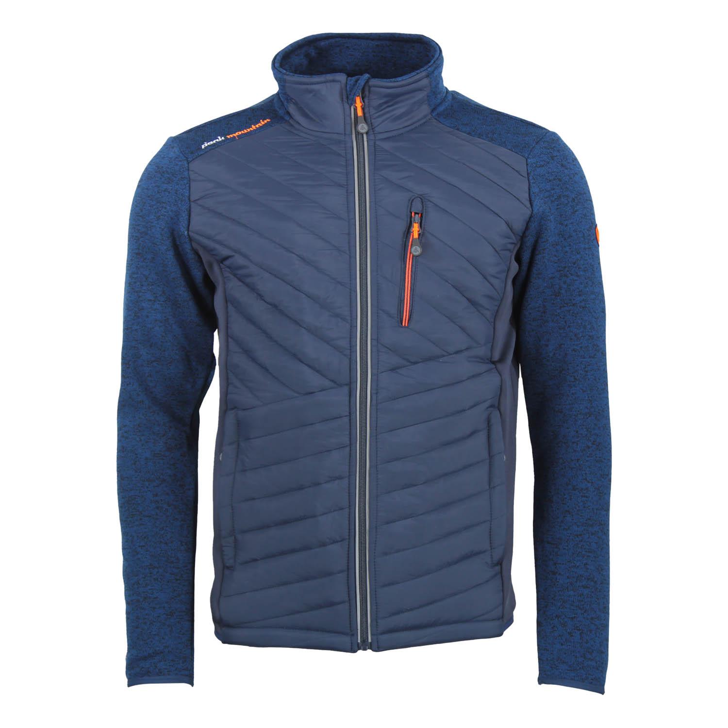 Giubbotto in pile con inserti imbottiti Peak Mountain Chacha