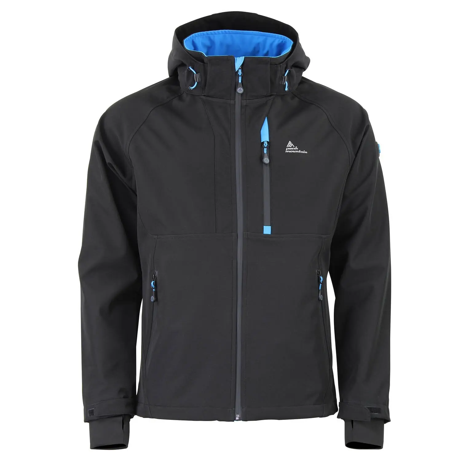 Softshell-Jacke mit Mesh-Futter Peak Mountain Cluny