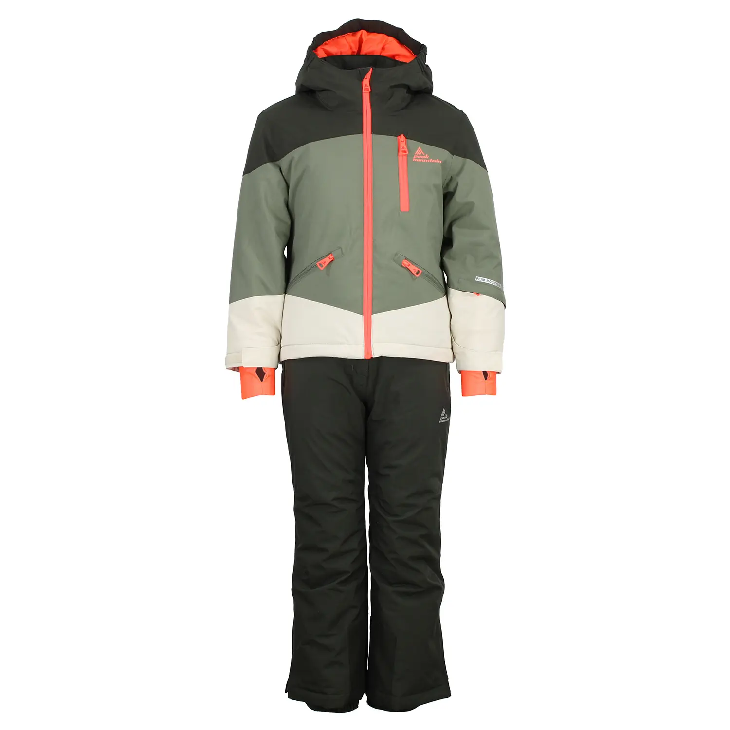 Skijacke und Hose Mädchen Peak Mountain Facorse