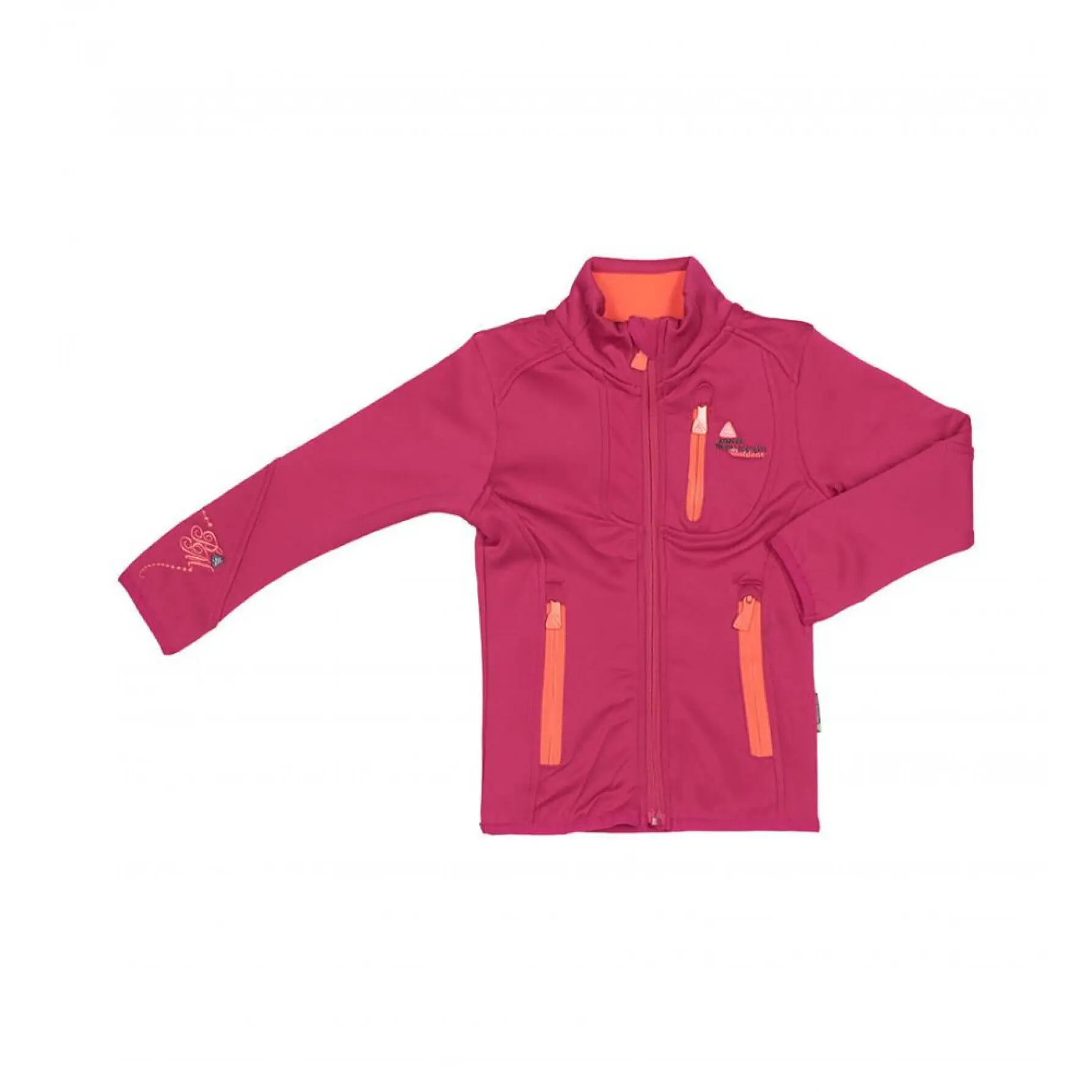 Mädchen-Fleece-Pullover Peak Mountain Shell