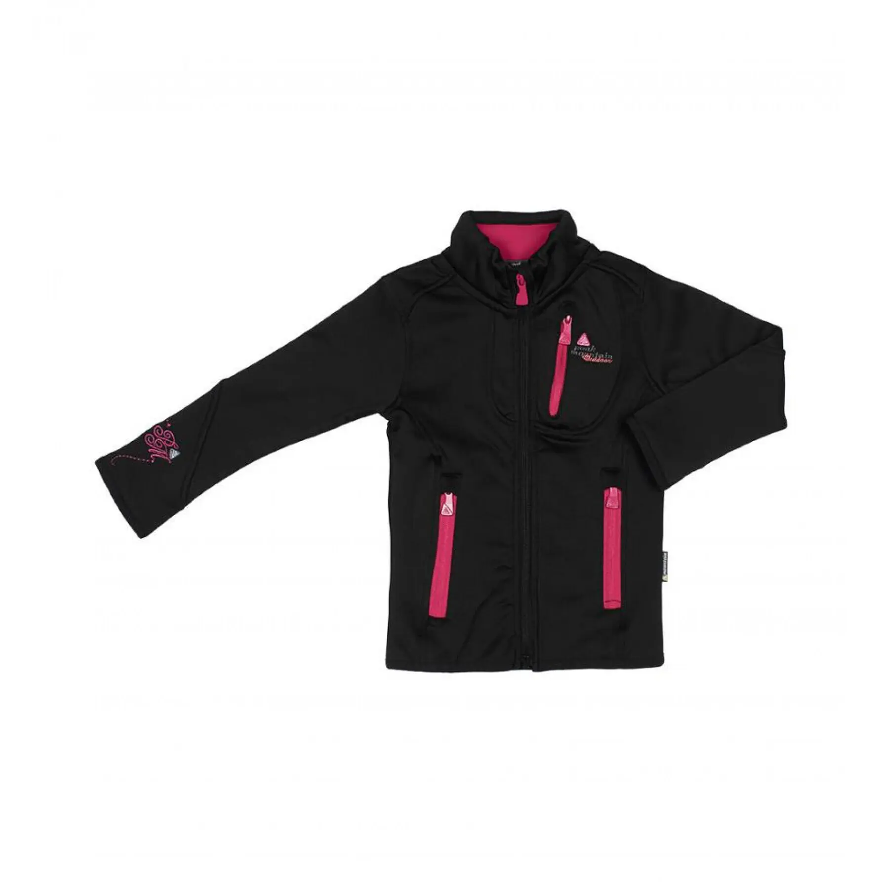 Mädchen-Fleece-Pullover Peak Mountain Shell