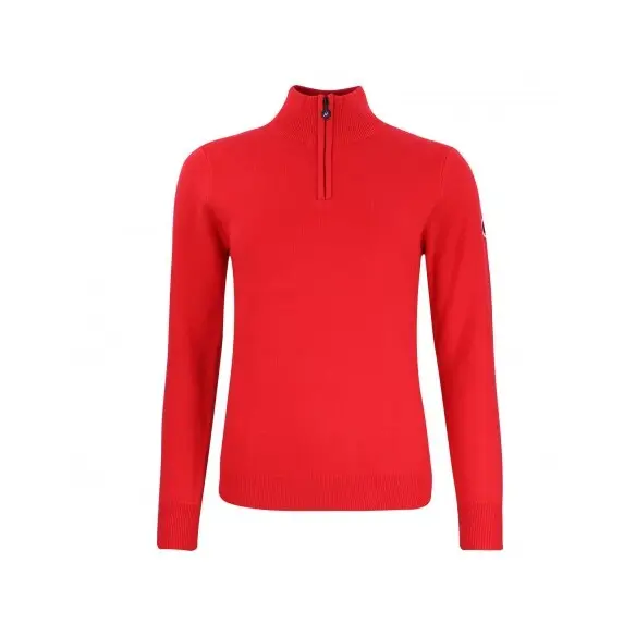 Rollkragenpullover mit halbem Reißverschluss Damen Peak Mountain Acharlito