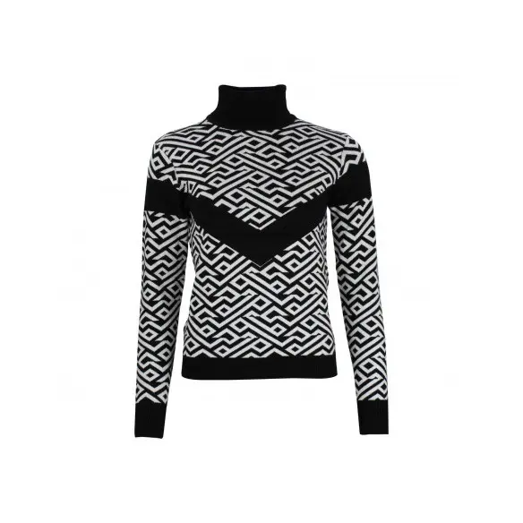 Rollkragenpullover Frau Peak Mountain Adiamant