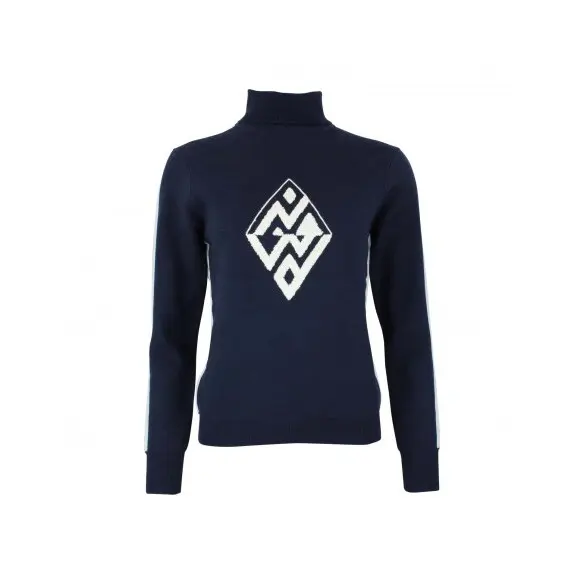 Rollkragenpullover Frau Peak Mountain Aglae