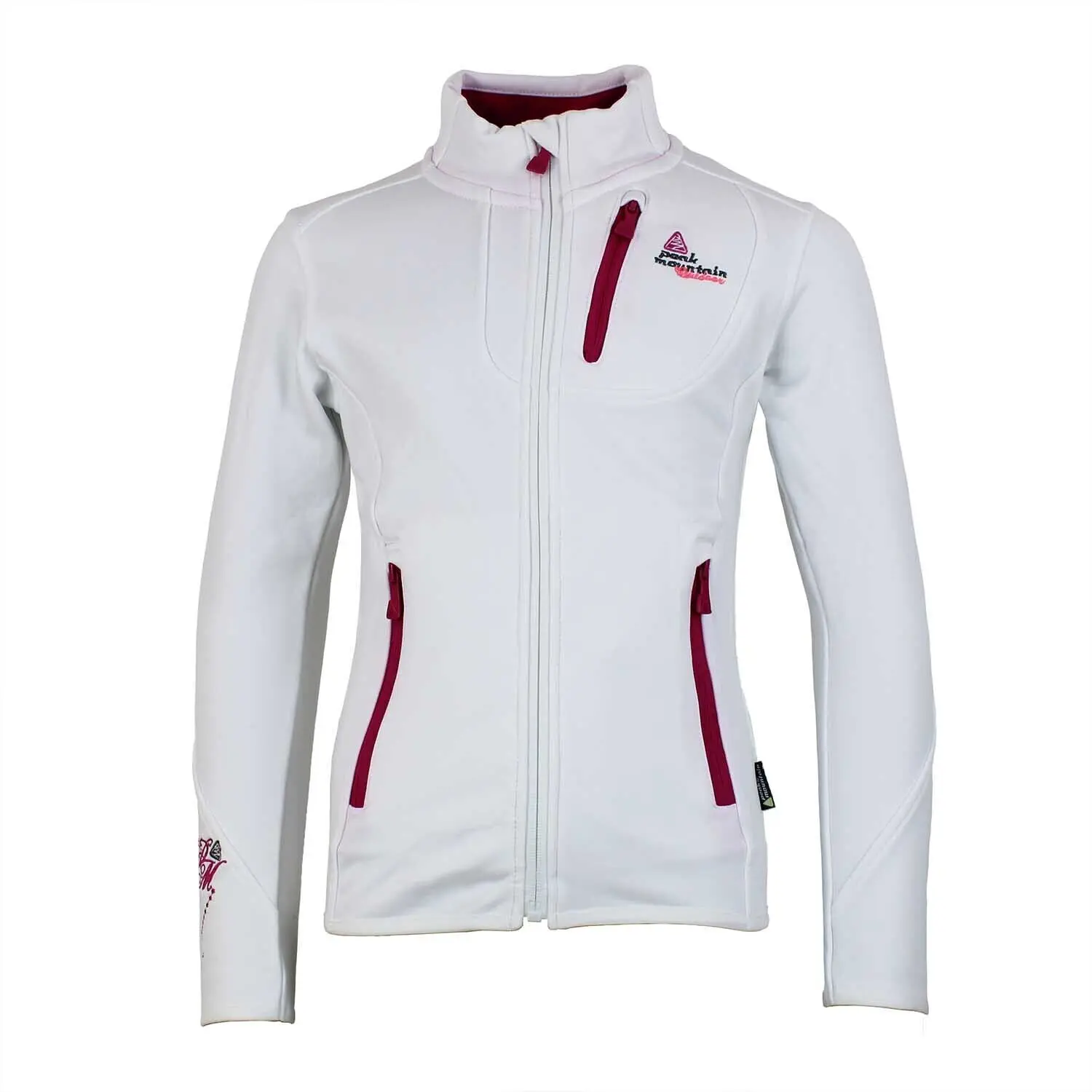 Mädchen-Fleecejacke Peak Mountain Shell Faynur
