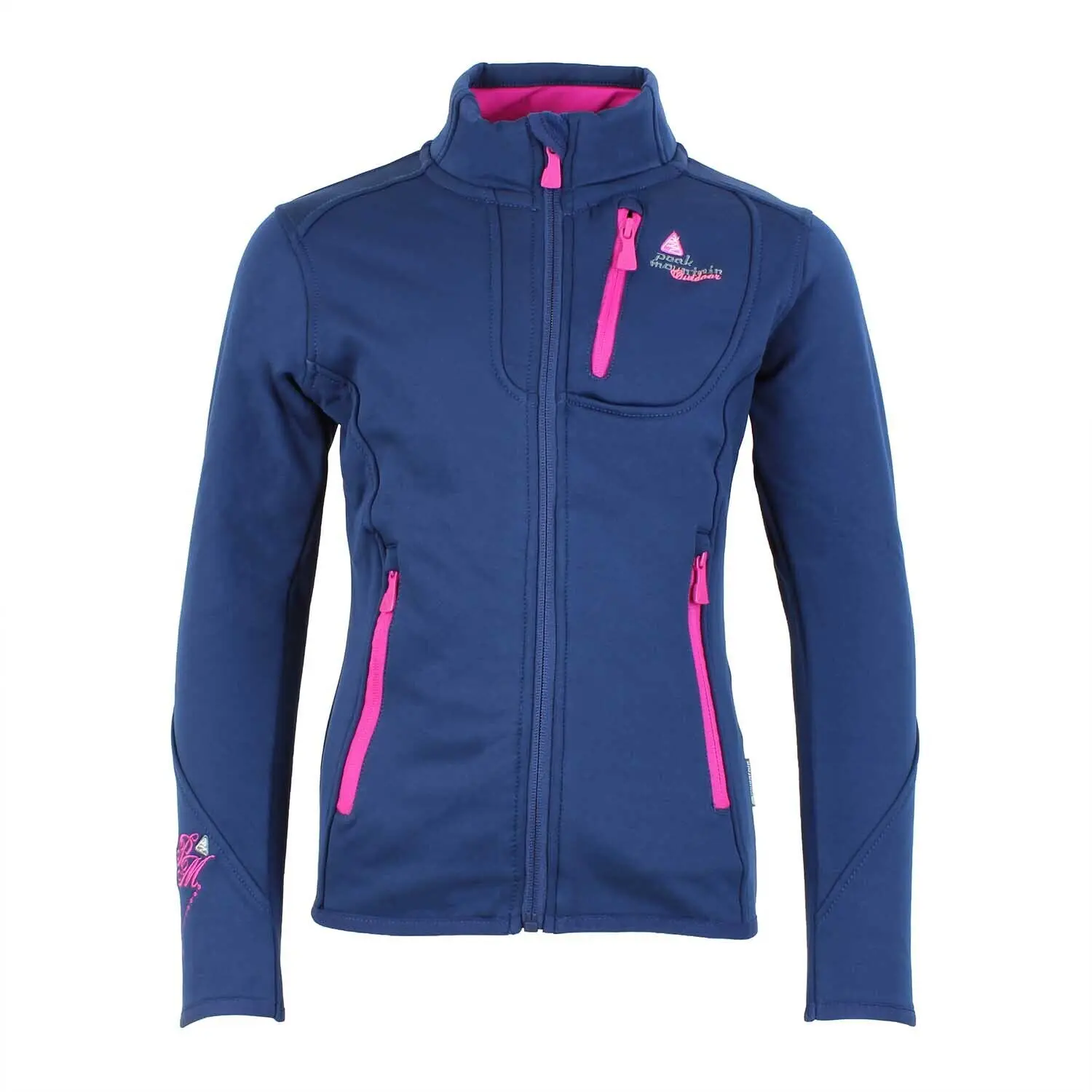 Mädchen-Fleecejacke Peak Mountain Shell Faynur
