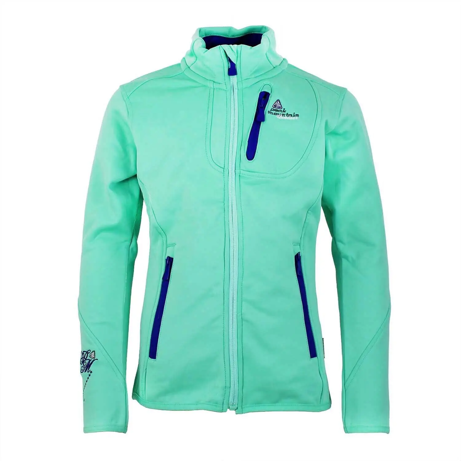Mädchen-Fleecejacke Peak Mountain Shell