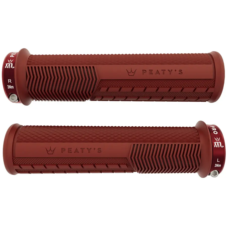 Poignées fin Peaty's Monarch Pro Knurl