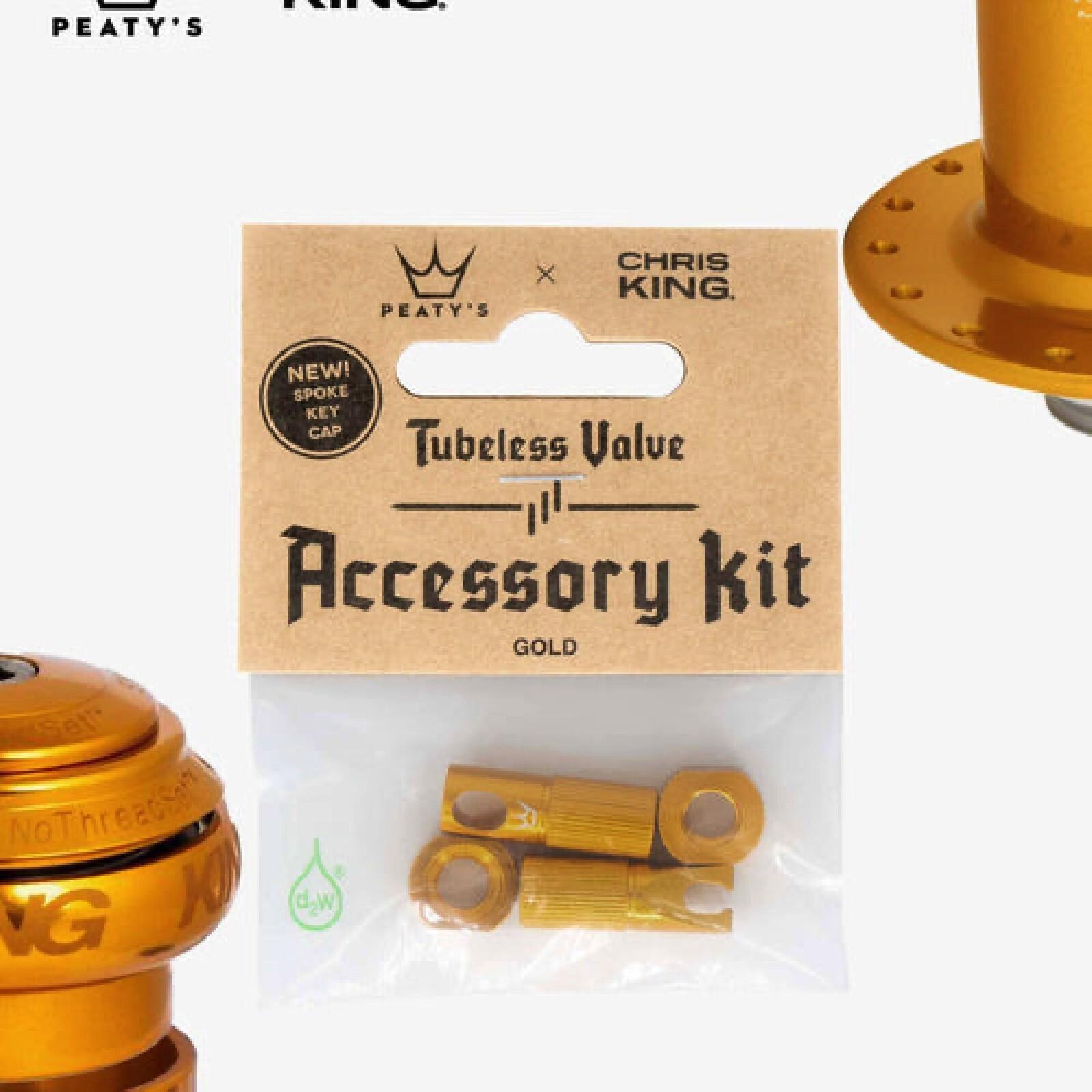 Velo Store - UK Valve caps Peaty's MK2 Chris King | Extra 10% off with Subscription, Postage £16.79 to UK Fedex.