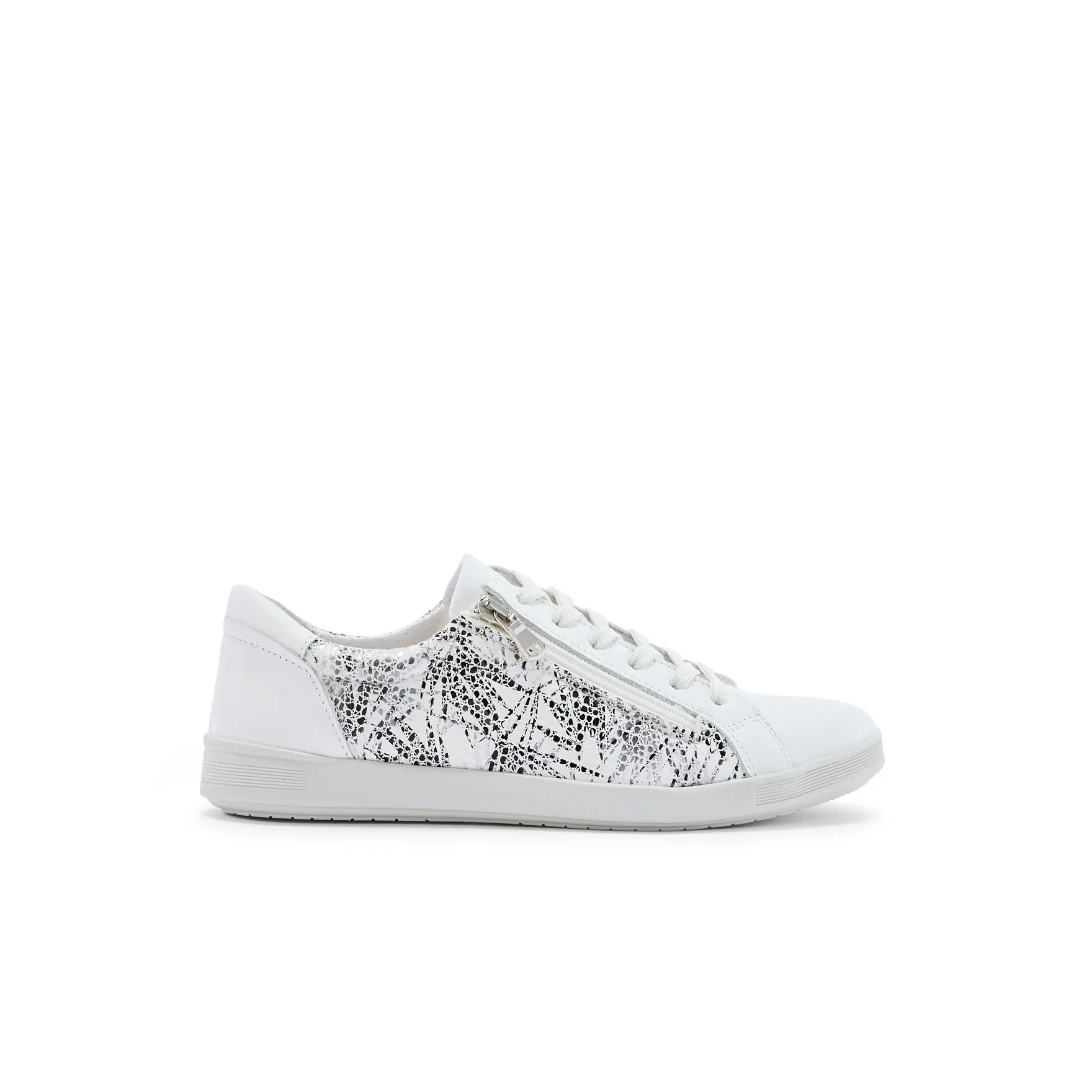 Image of Niedrige Sneakers mit herausnehmbarer Sohle für Damen Pédiconfort Sally
