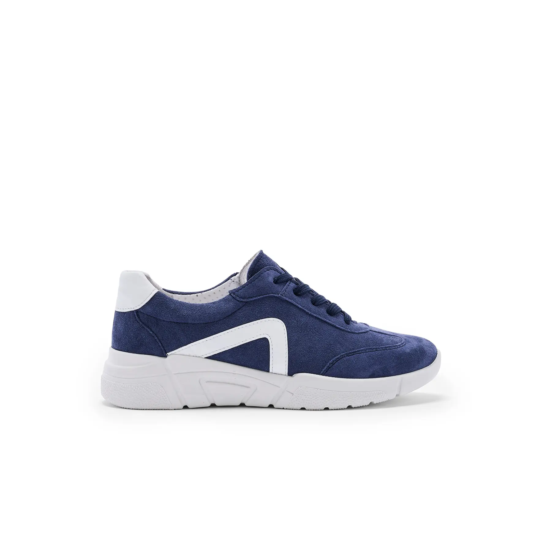 Sneakers extra large con soletta removibile donna