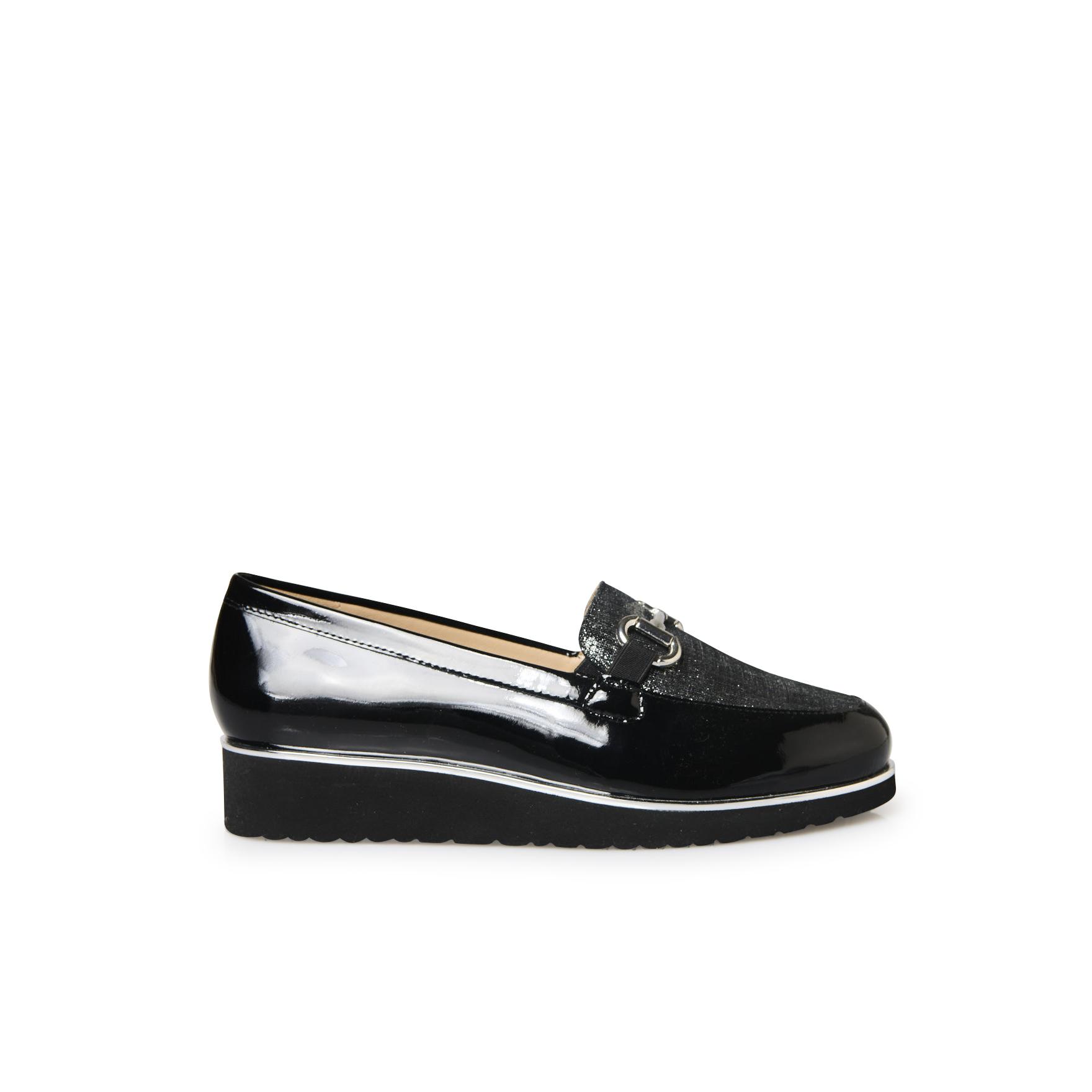 Mocassini elasticizzati con soletta estraibile da donna