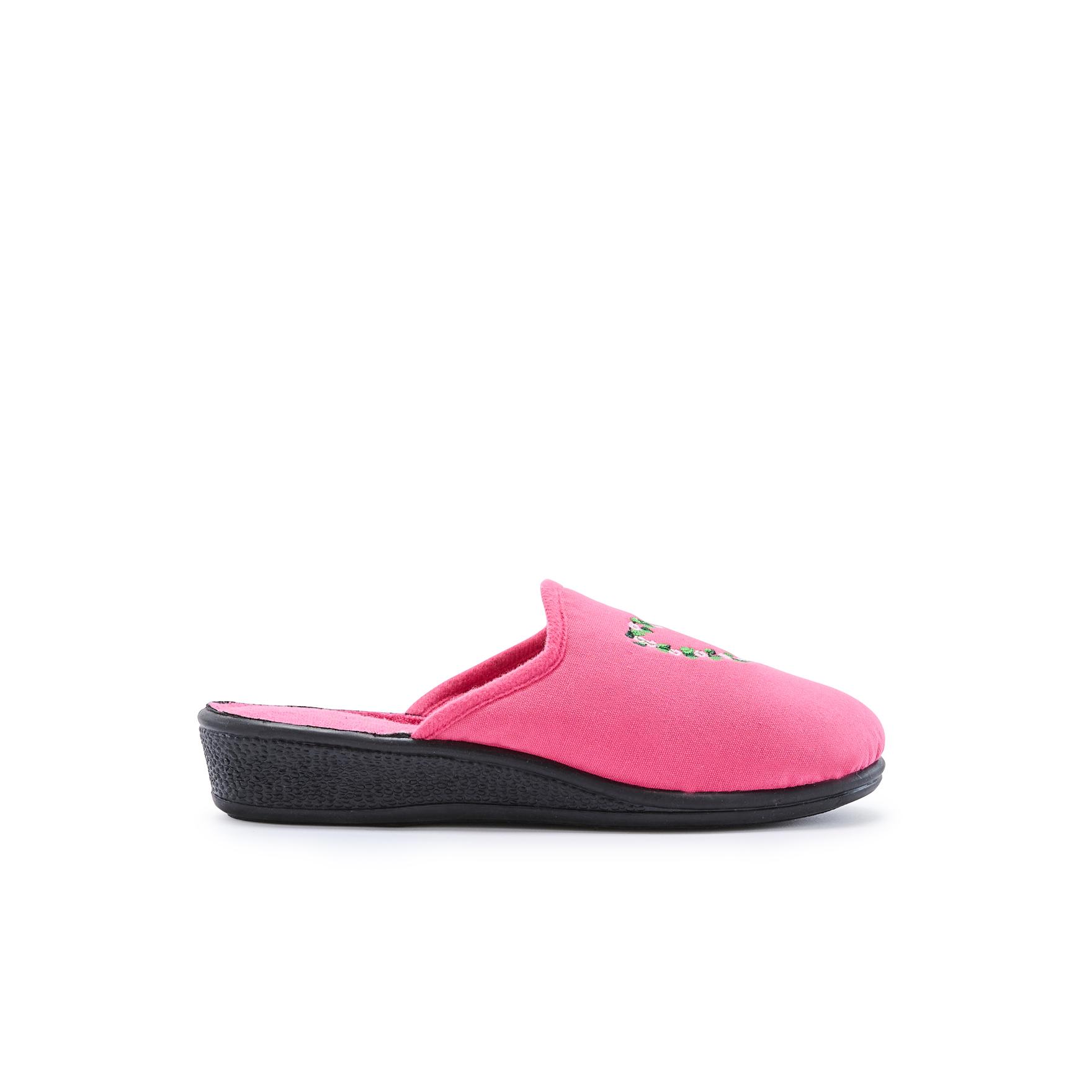 Pantofole mule ricamate da donna  (x2)