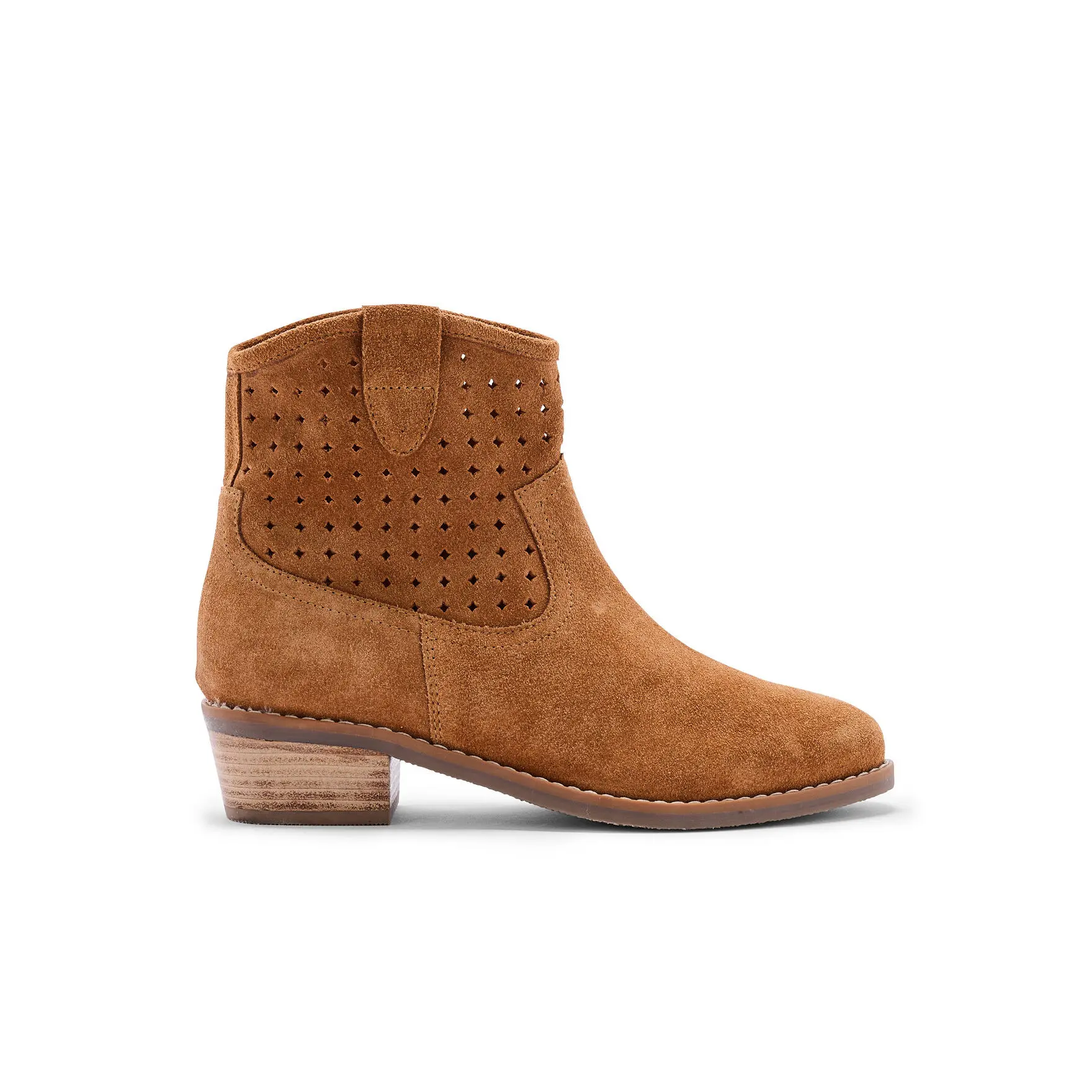 Image of Ausschnitt Stiefeletten aus Veloursleder für Damen Pédiconfort