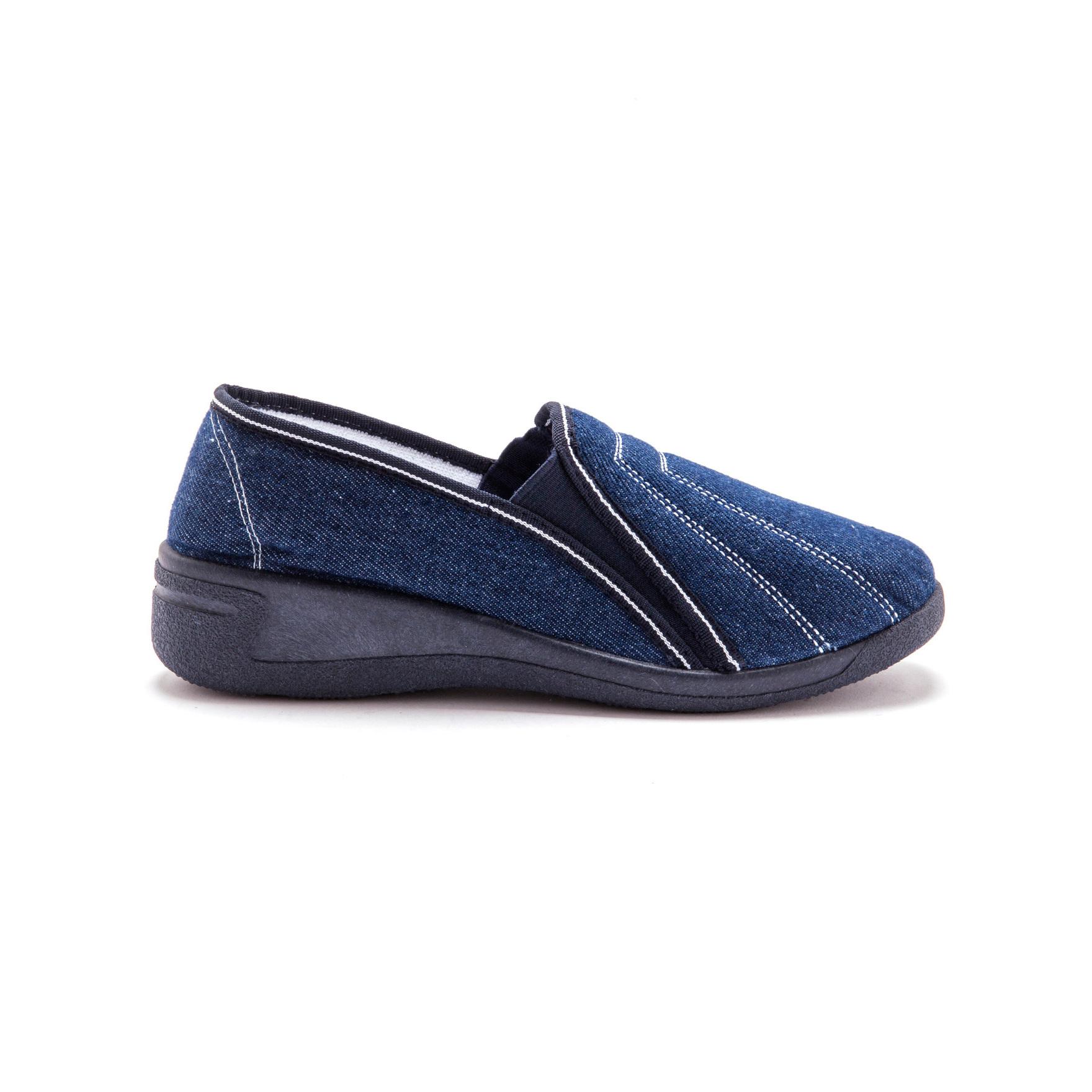 Espadrillas in tela con interno in spugna donna
