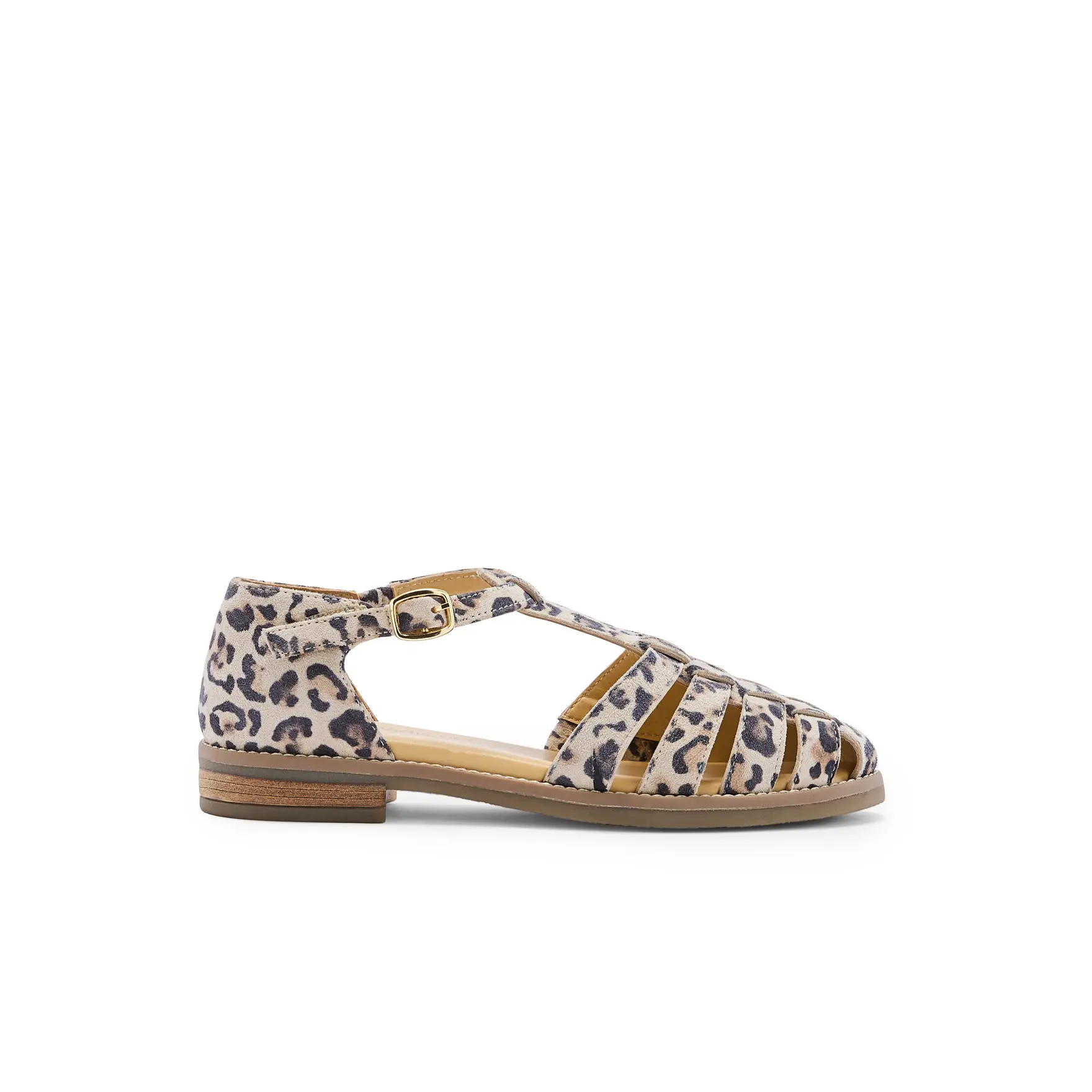 Leder-Sandalen mit Klettverschluss Damen Pédiconfort