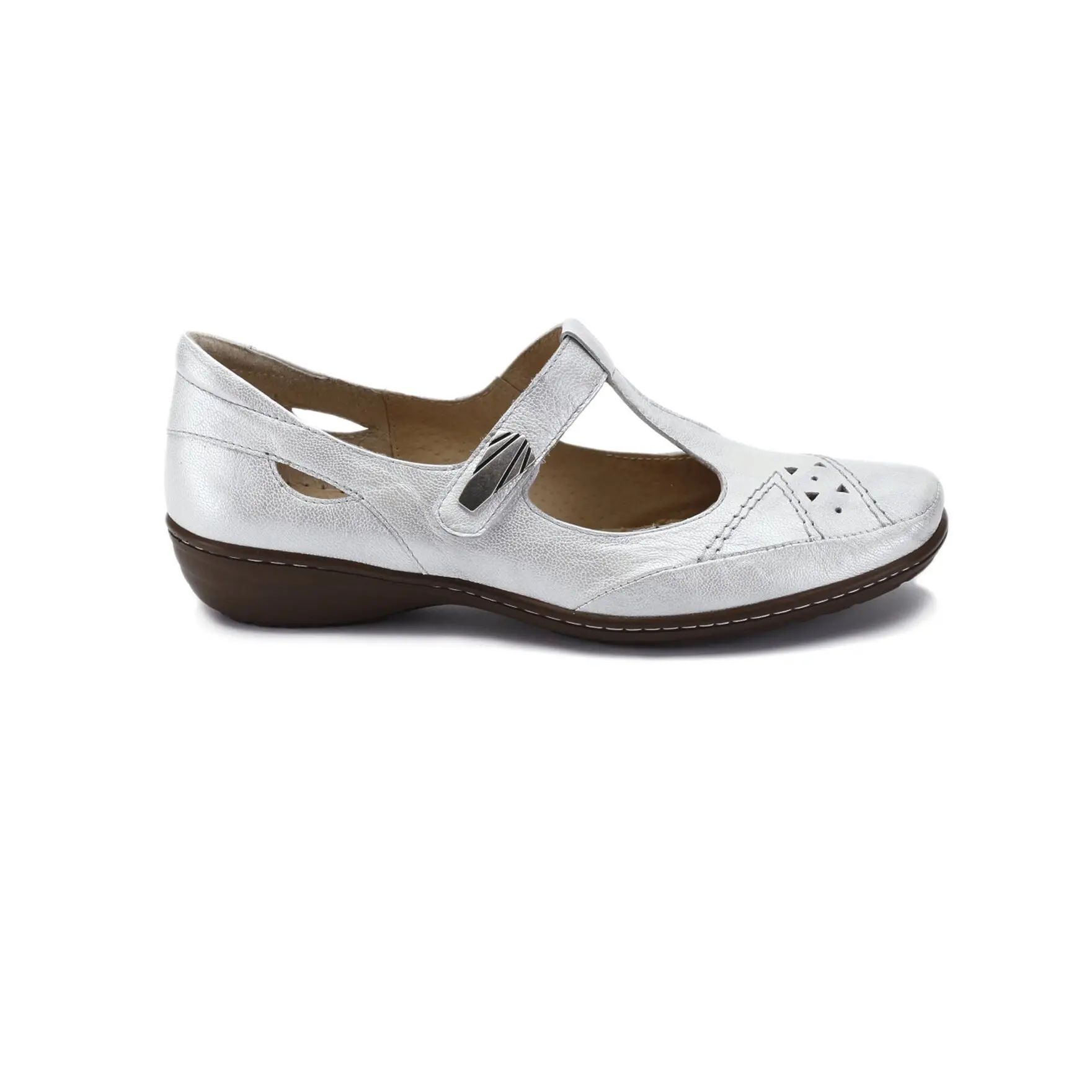 Pédiconfort Blanc Ballet Flats Woman