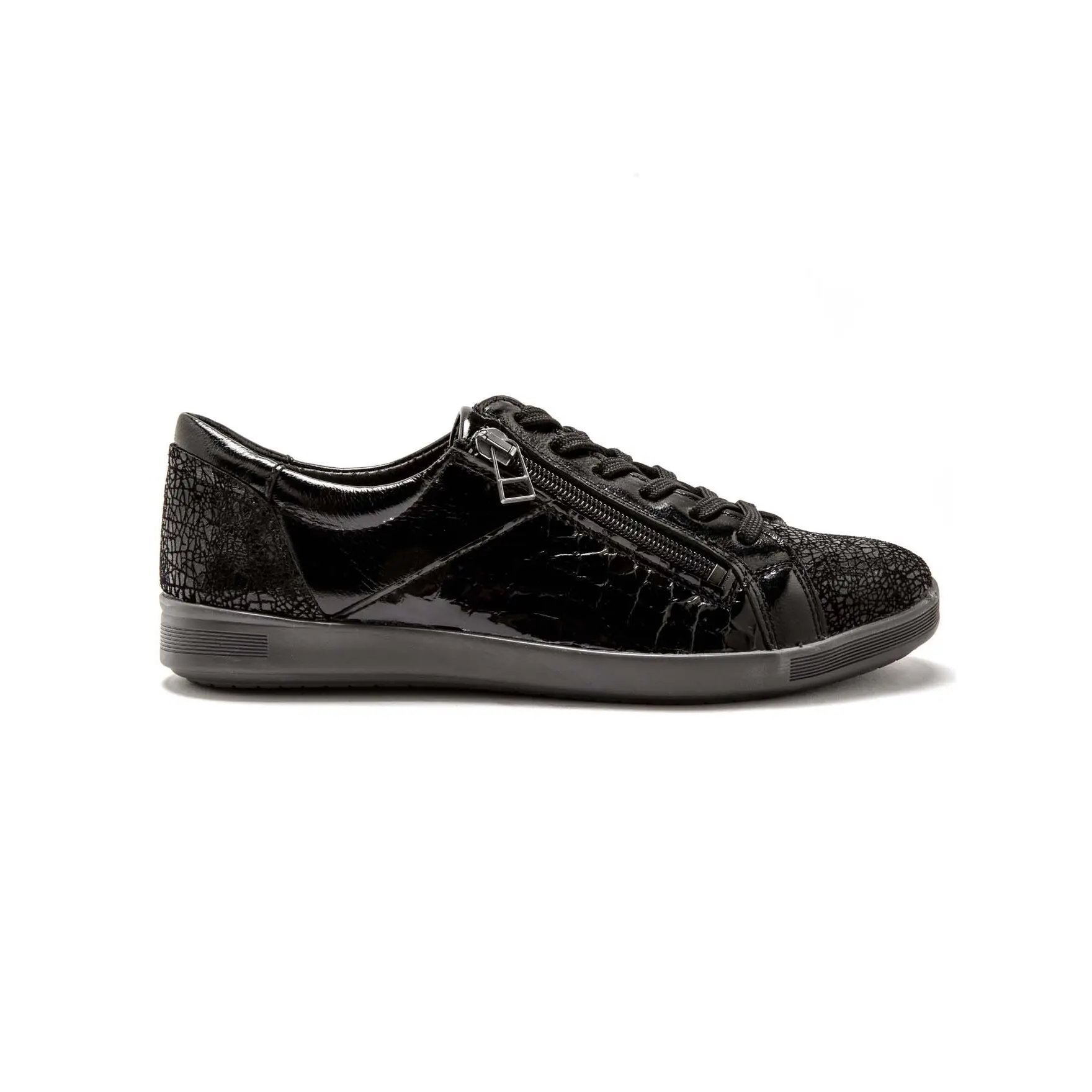 Sneakers mit Reißverschluss, Damen Pédiconfort